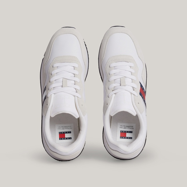 Tommy Hilfiger Tommy Hilfiger Erkek Beyaz Ayakkabı Sneaker | Occasion Beyaz - 9. görsel