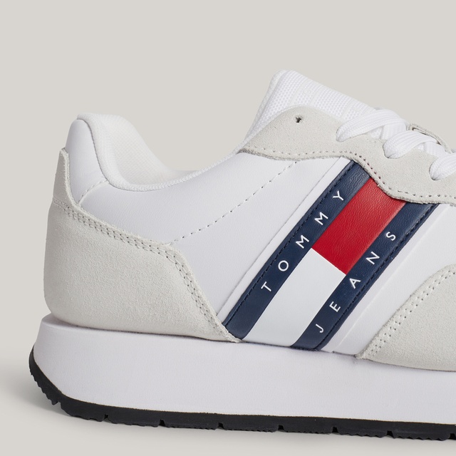 Tommy Hilfiger Tommy Hilfiger Erkek Beyaz Ayakkabı Sneaker | Occasion Beyaz - 7. görsel