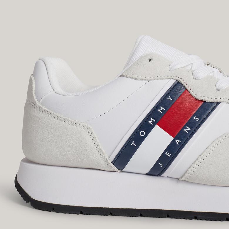 Tommy Hilfiger Erkek Beyaz Ayakkabı