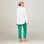 Tommy Hilfiger Kadın Beyaz Gömlek