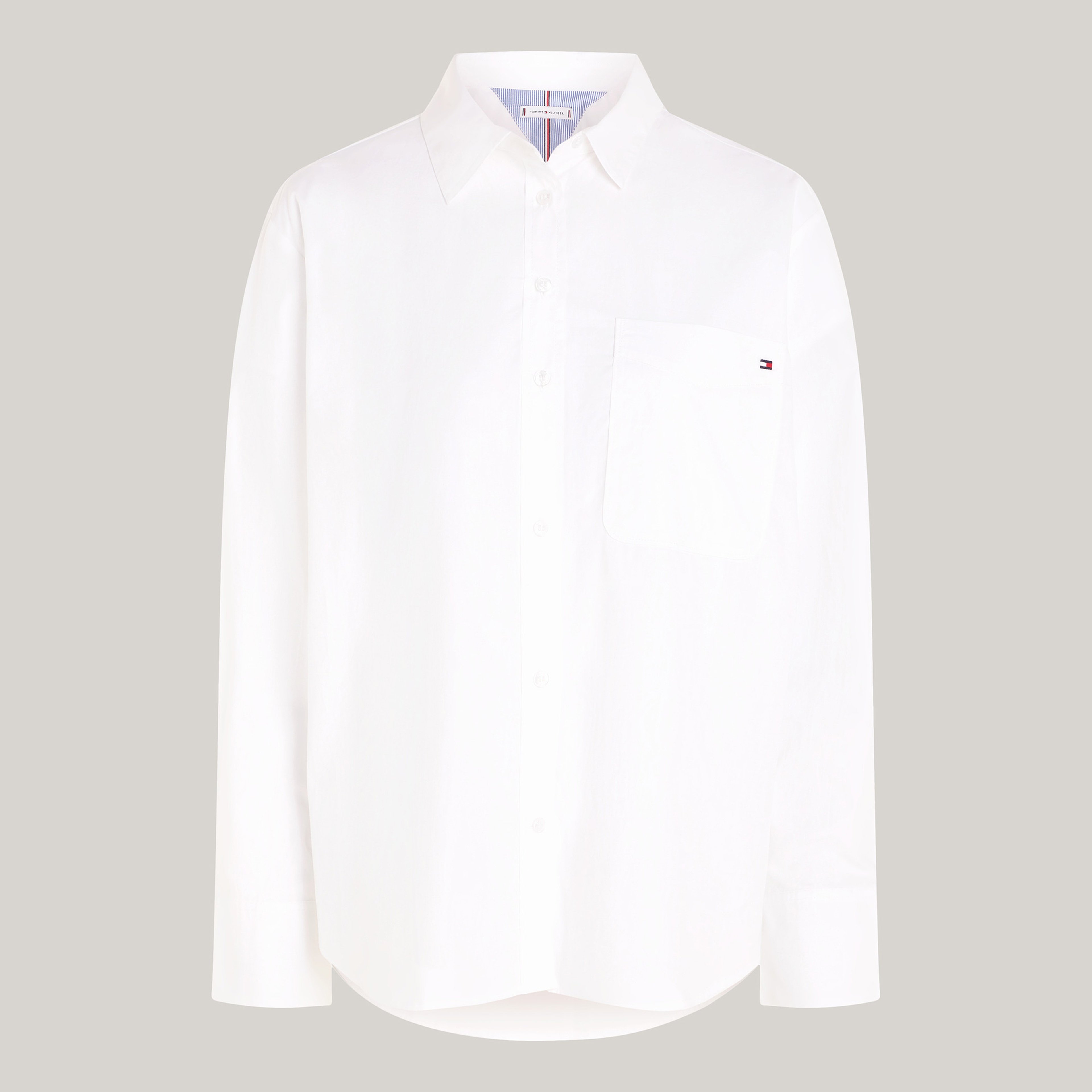 Tommy Hilfiger Kadın Beyaz Gömlek