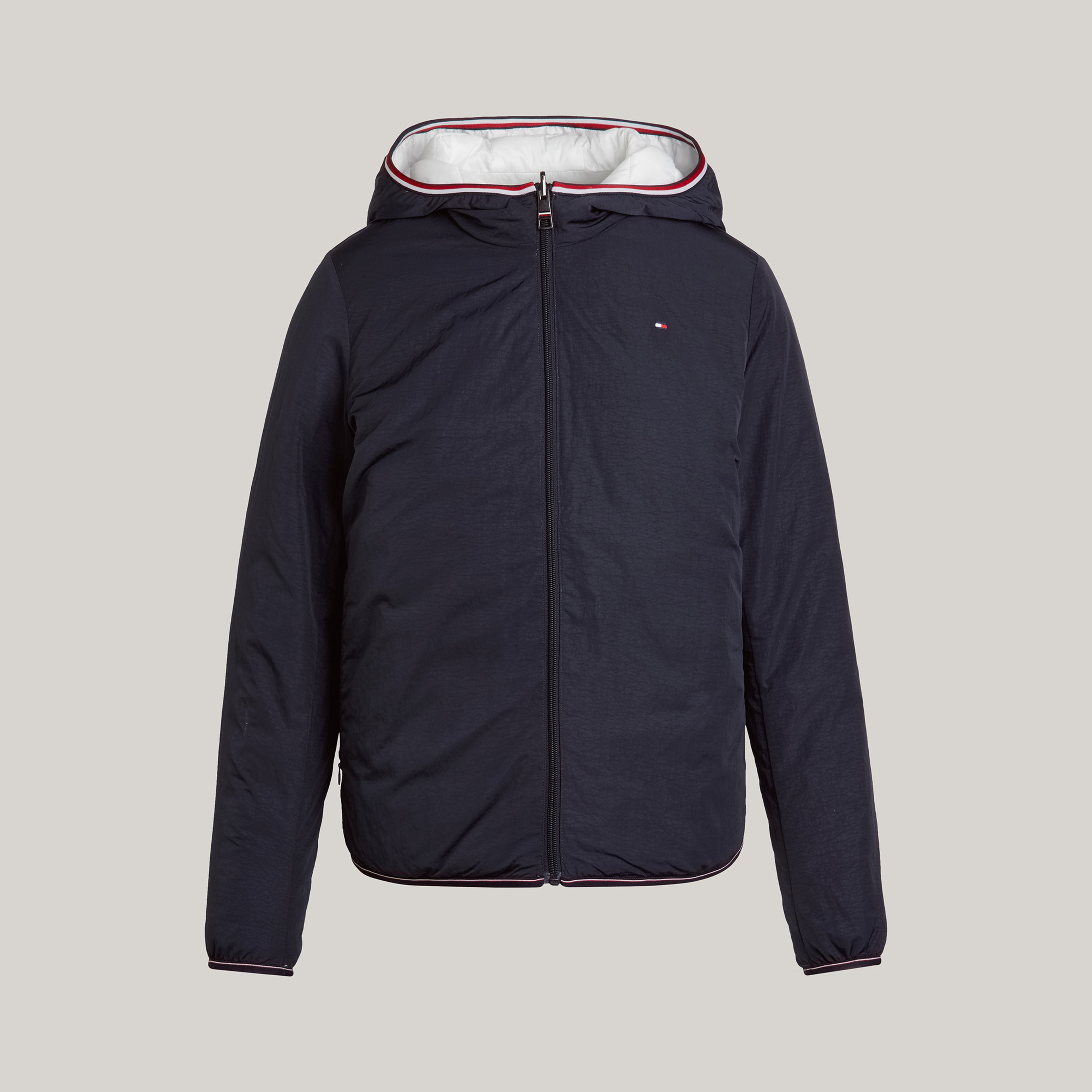 Tommy Hilfiger Kadın Beyaz Mont