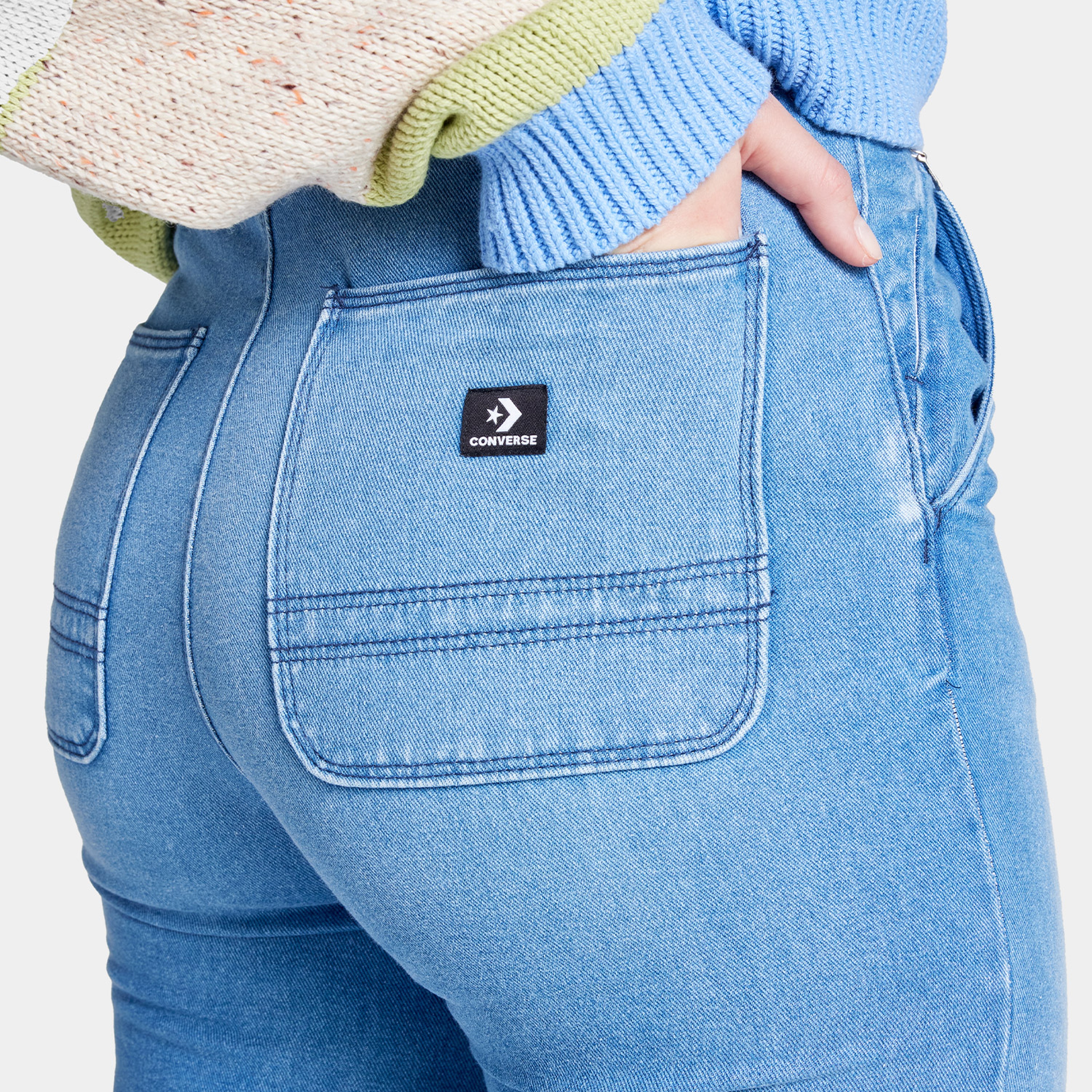 Converse Denim Kadın Mavi Pantolon