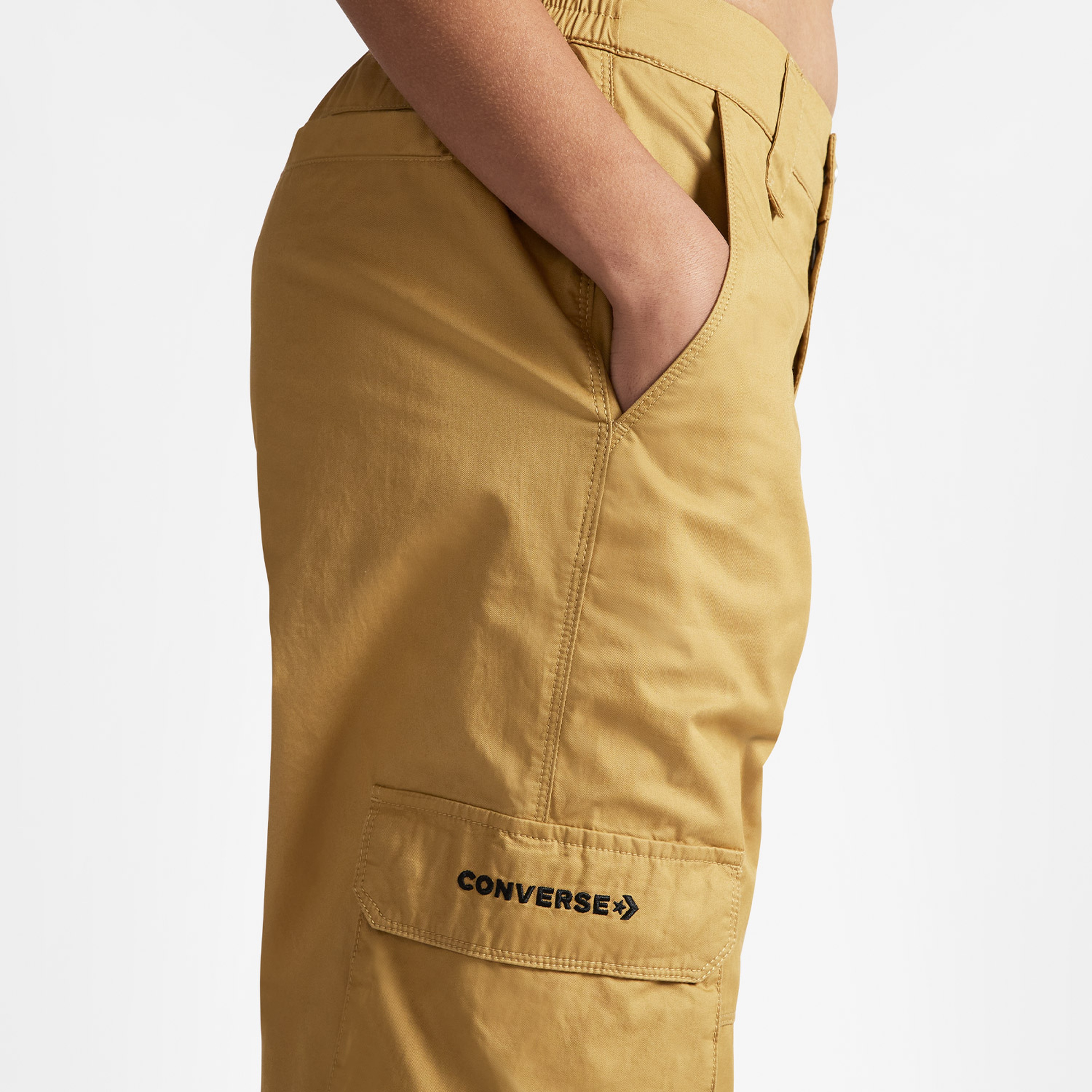 Converse Relaxed Kargo Kadın Sarı Pantolon