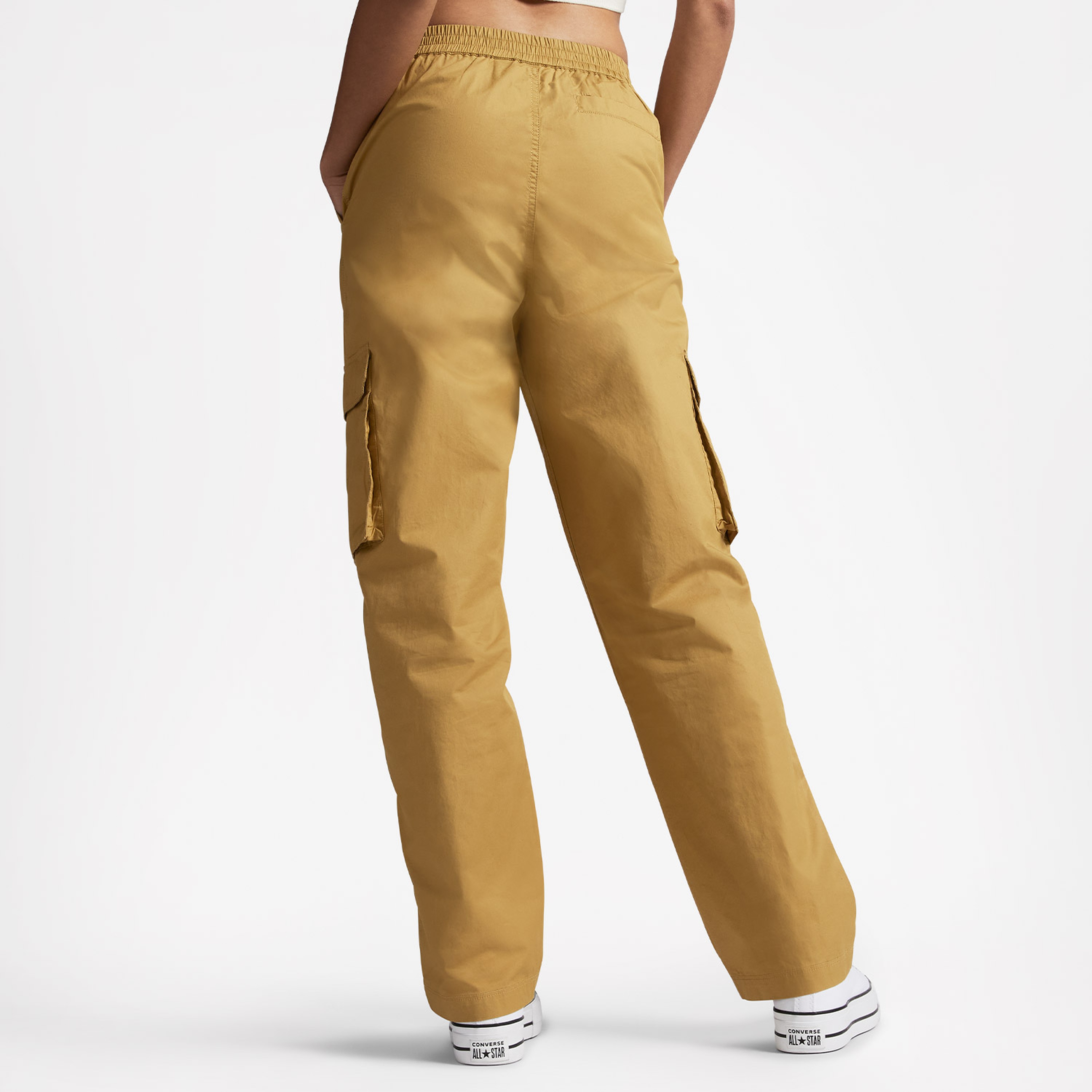 Converse Relaxed Kargo Kadın Sarı Pantolon