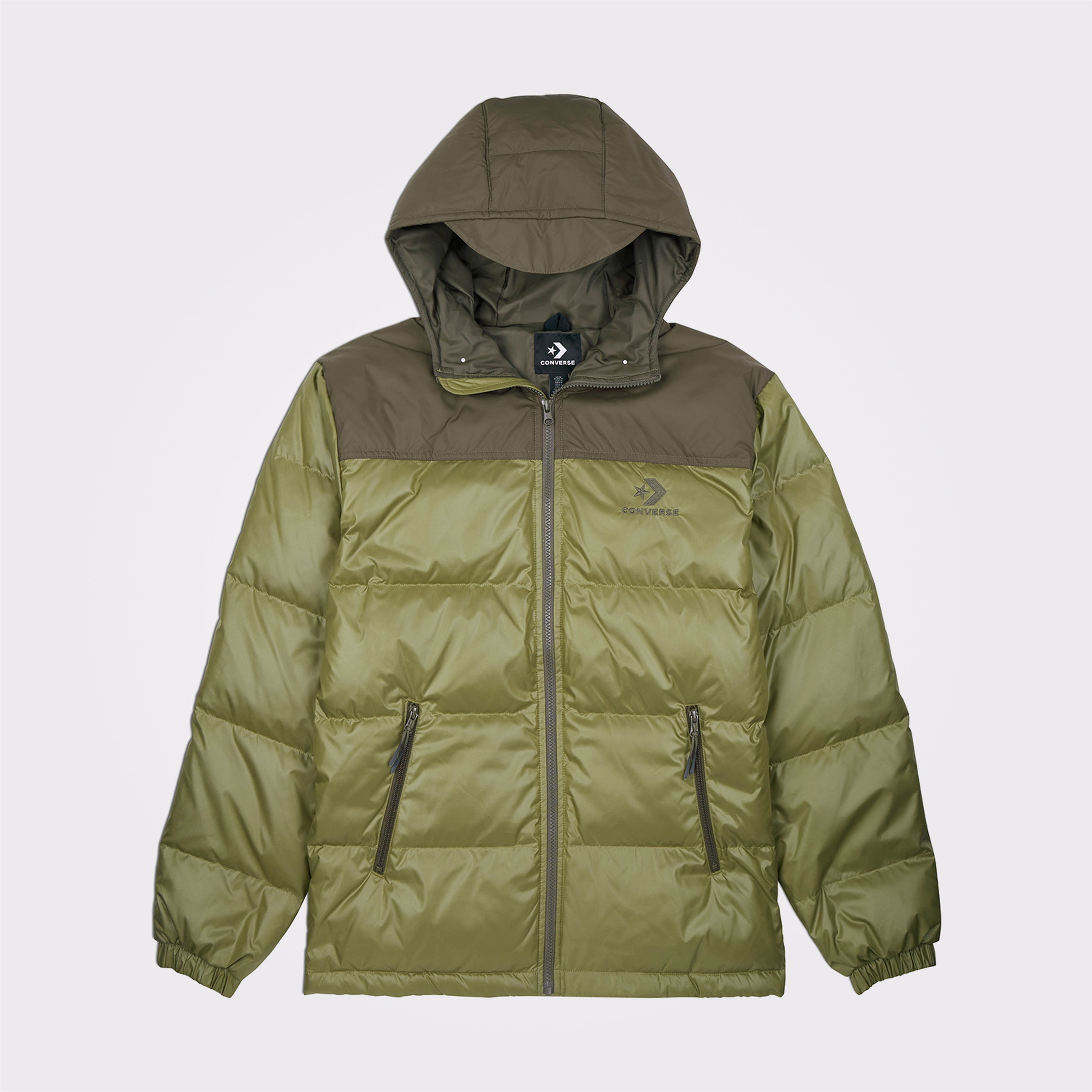 Converse Short Down Erkek Yeşil Mont