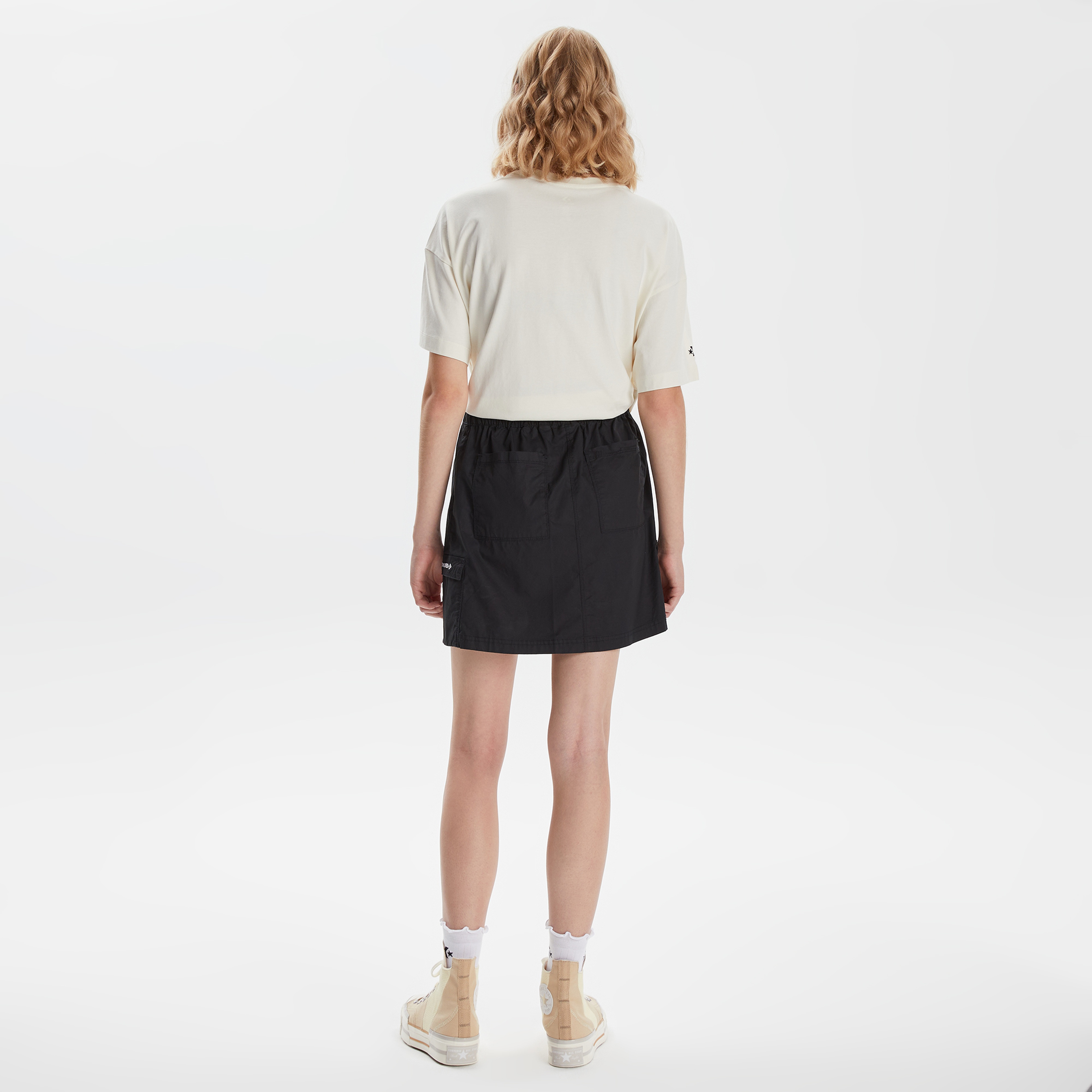 Converse Utility Woven Kadın Siyah Etek