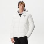 Lacoste Erkek Beyaz Mont