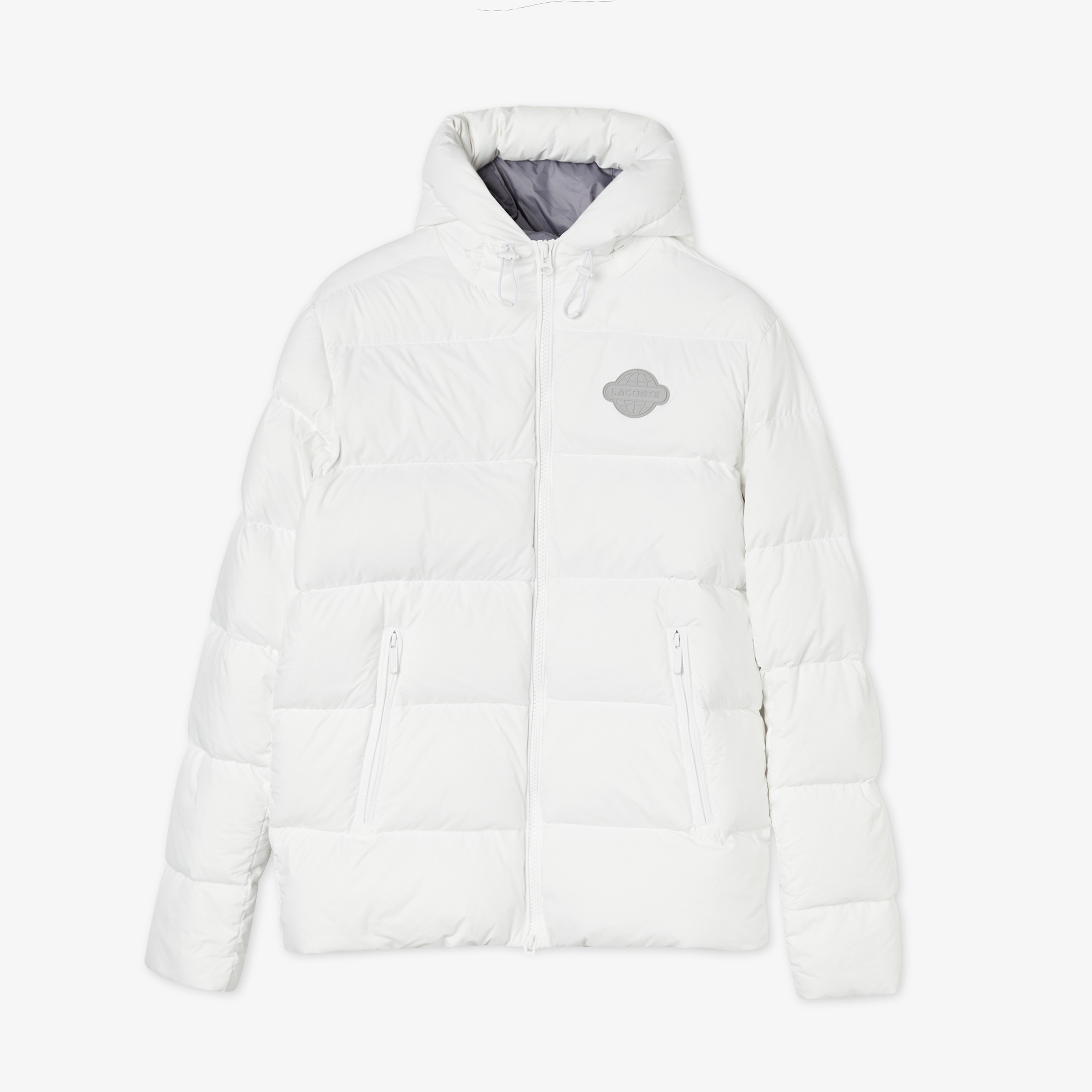 Lacoste Erkek Beyaz Mont