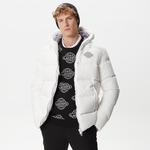 Lacoste Erkek Beyaz Mont
