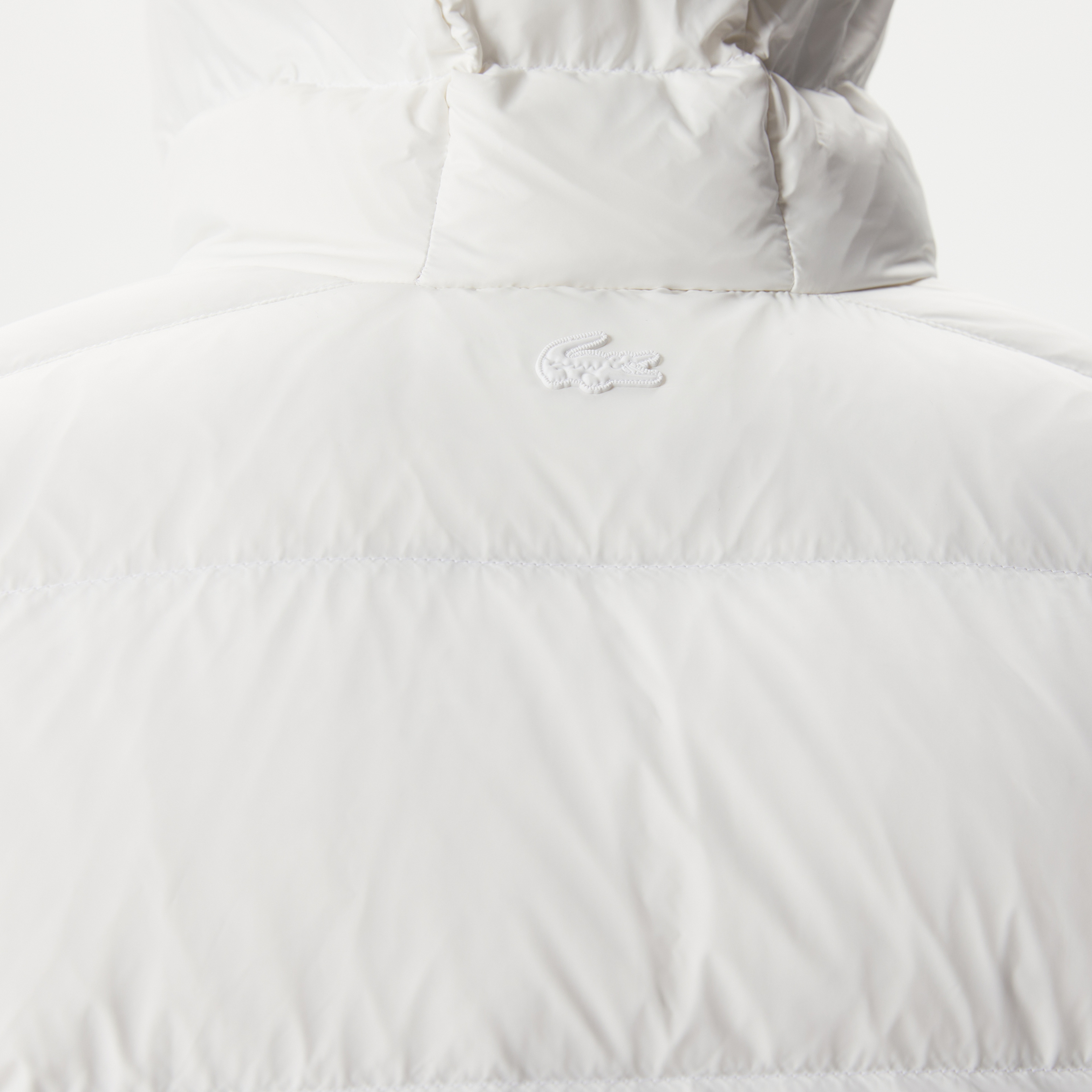 Lacoste Erkek Beyaz Mont