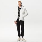 Lacoste Erkek Beyaz Mont