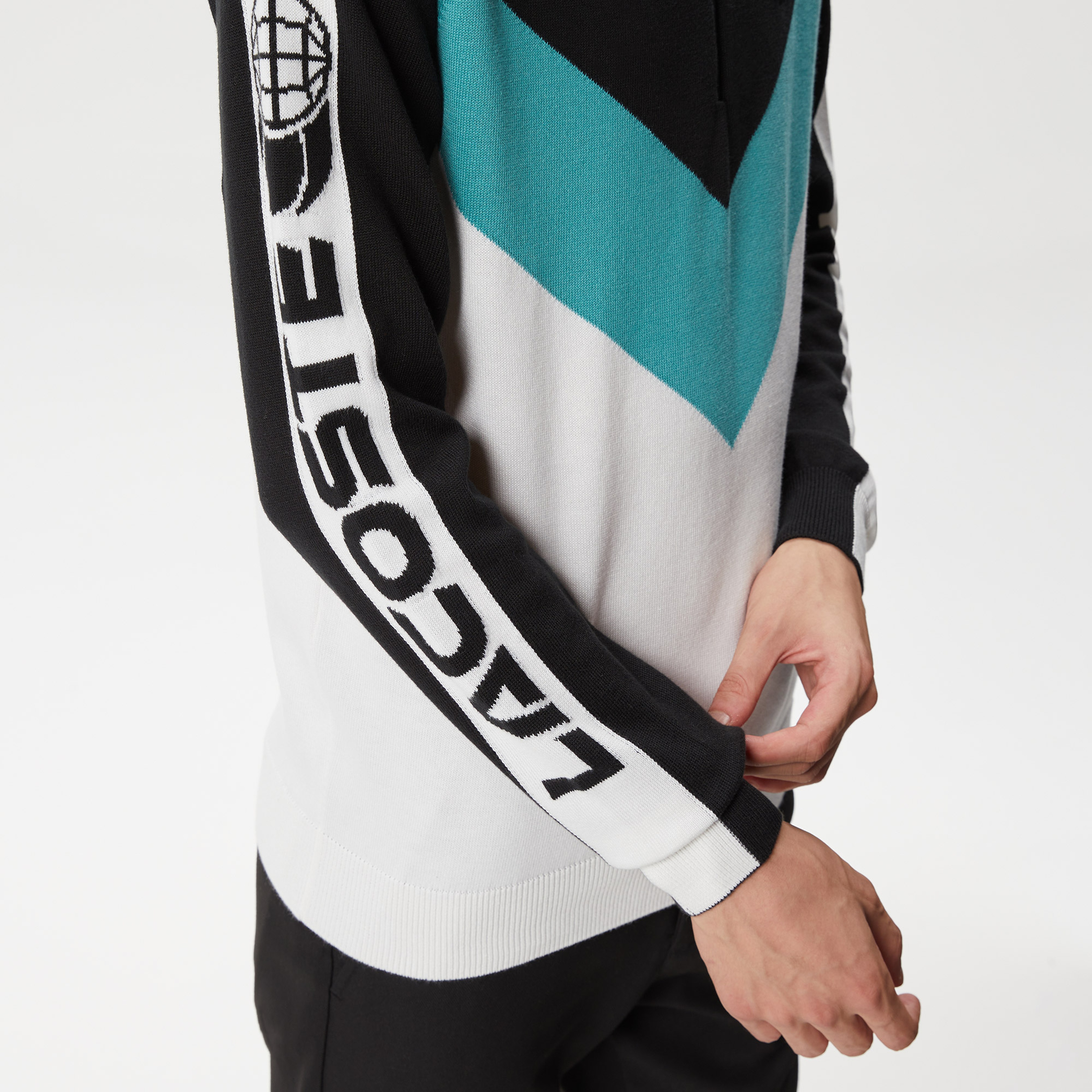 Lacoste Erkek Beyaz Triko