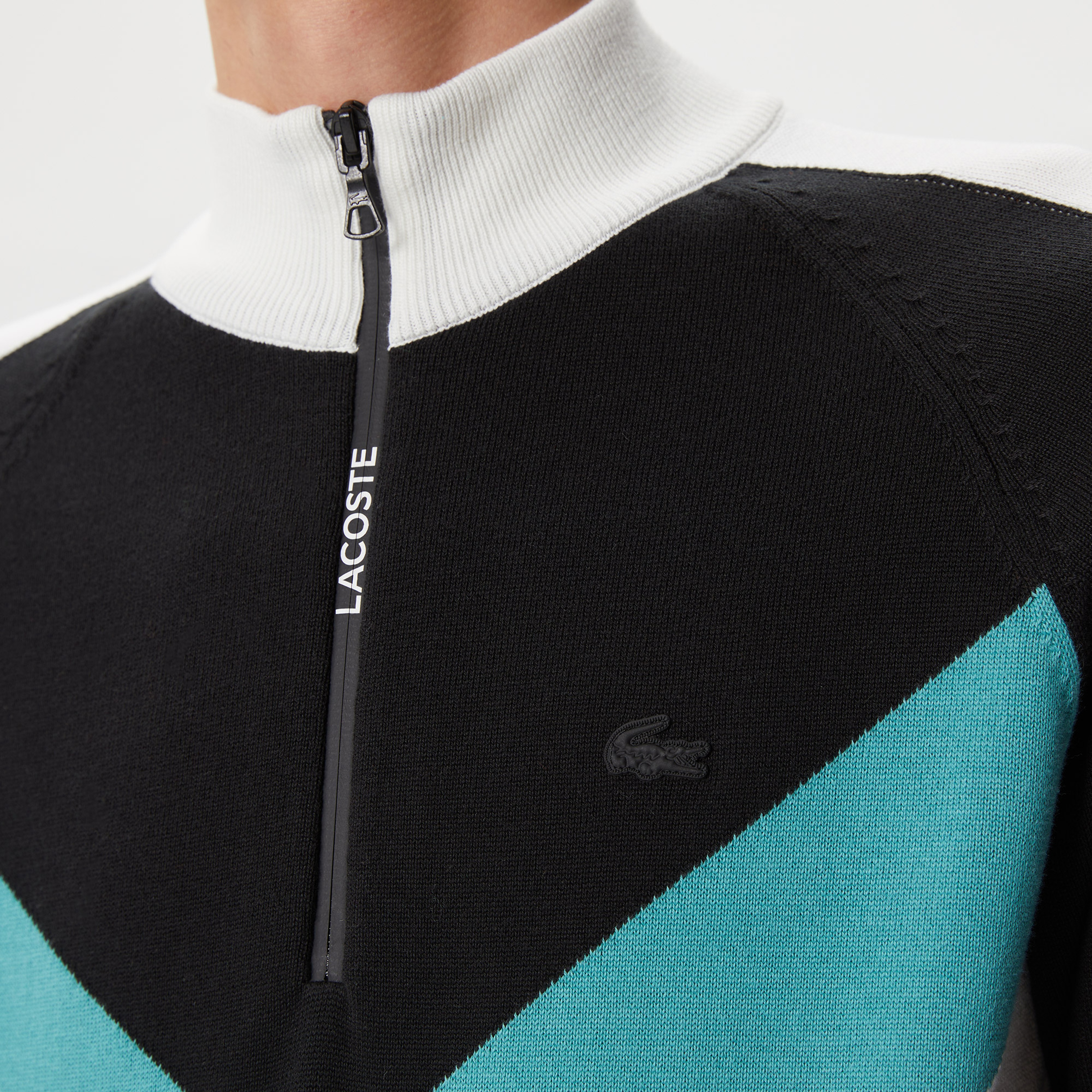 Lacoste Erkek Beyaz Triko