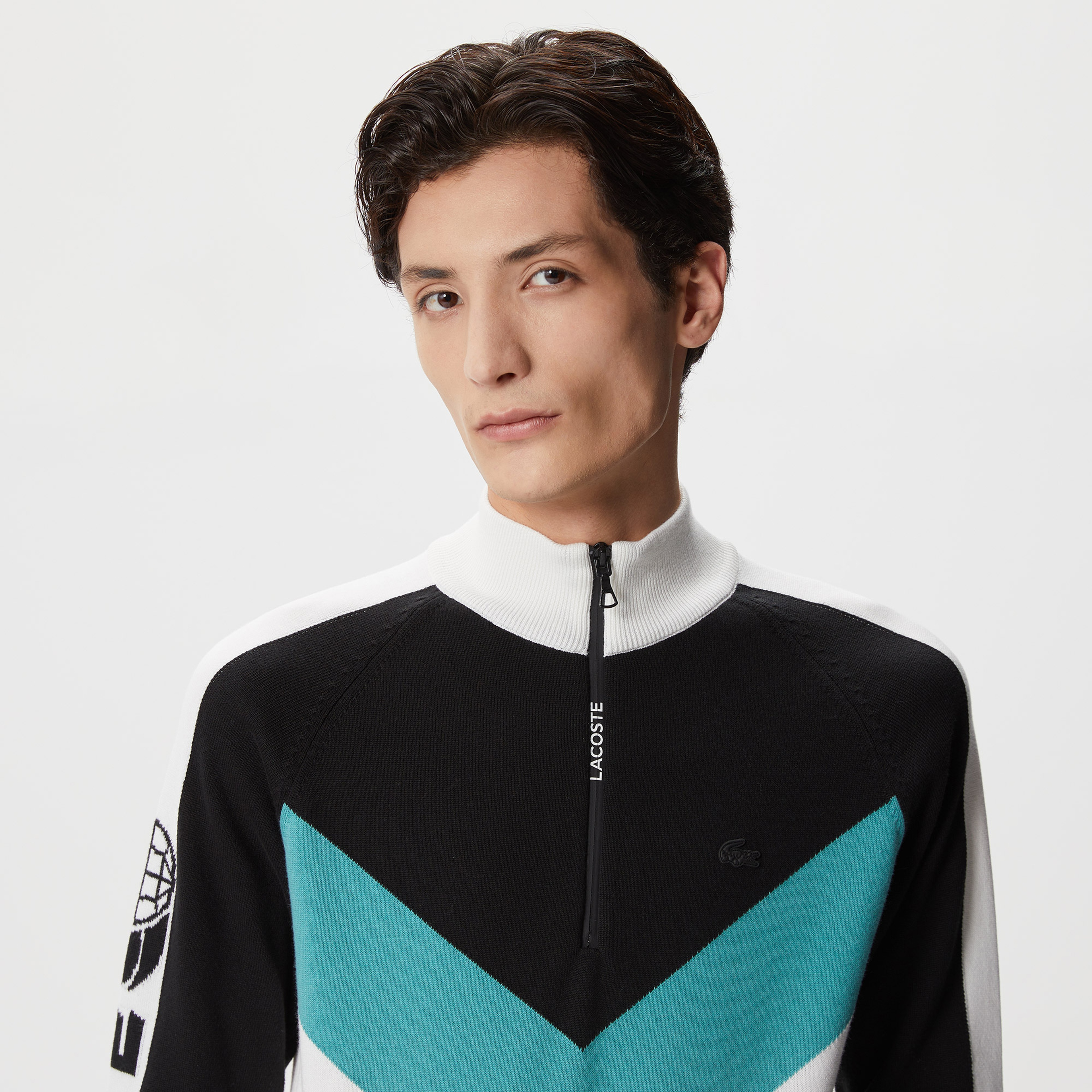 Lacoste Erkek Beyaz Triko