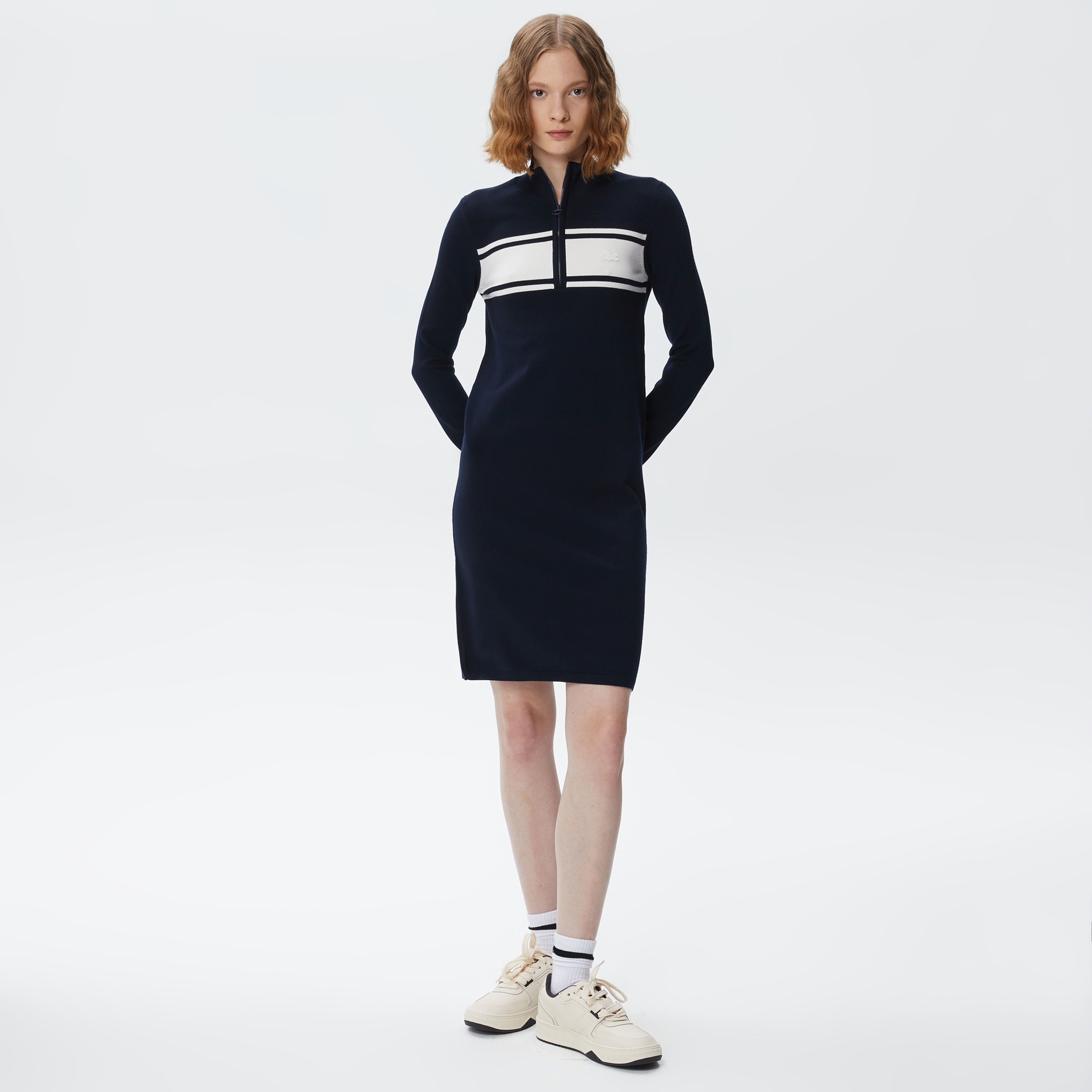 Lacoste Kadın Lacivert Elbise