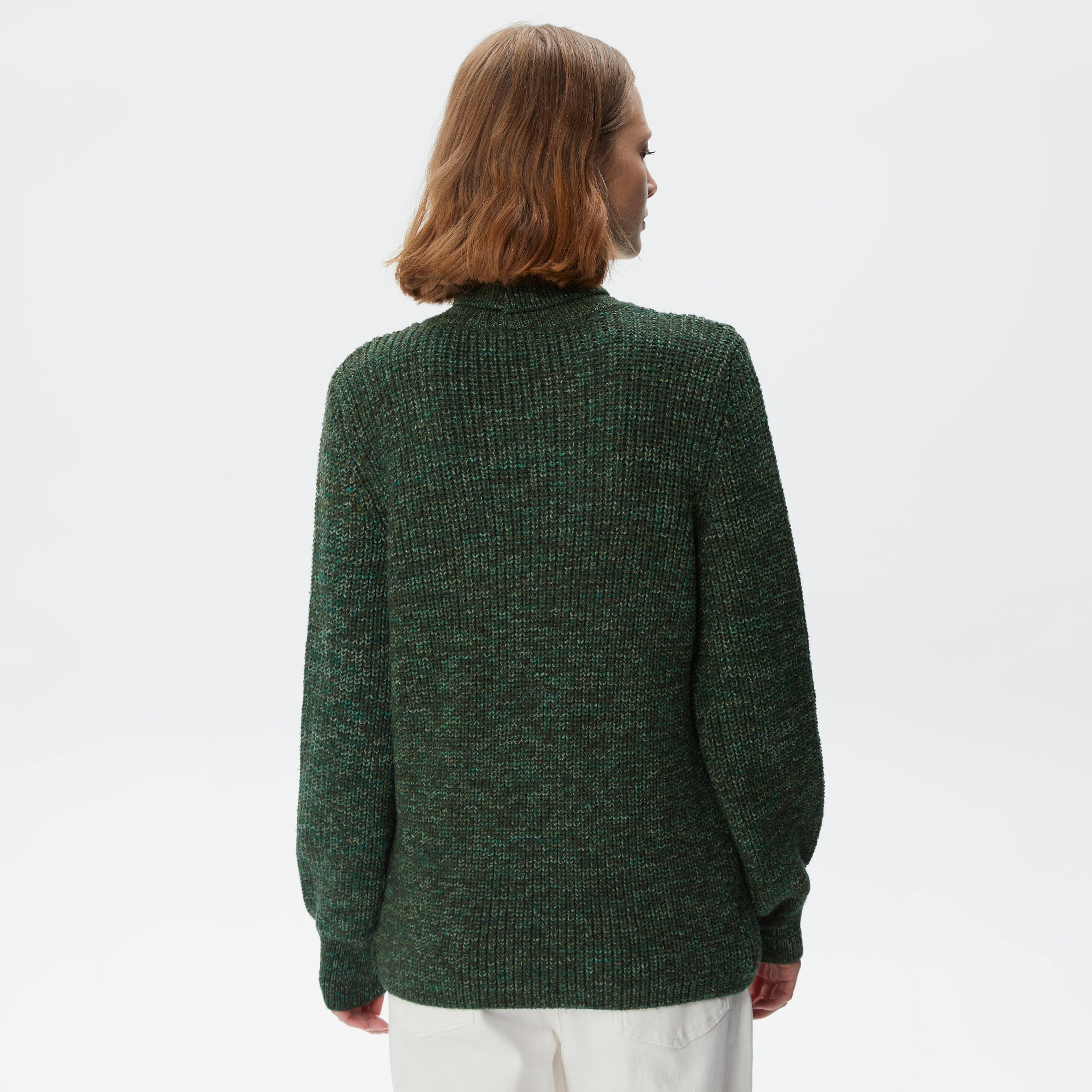 Lacoste Kadın Yeşil Kazak