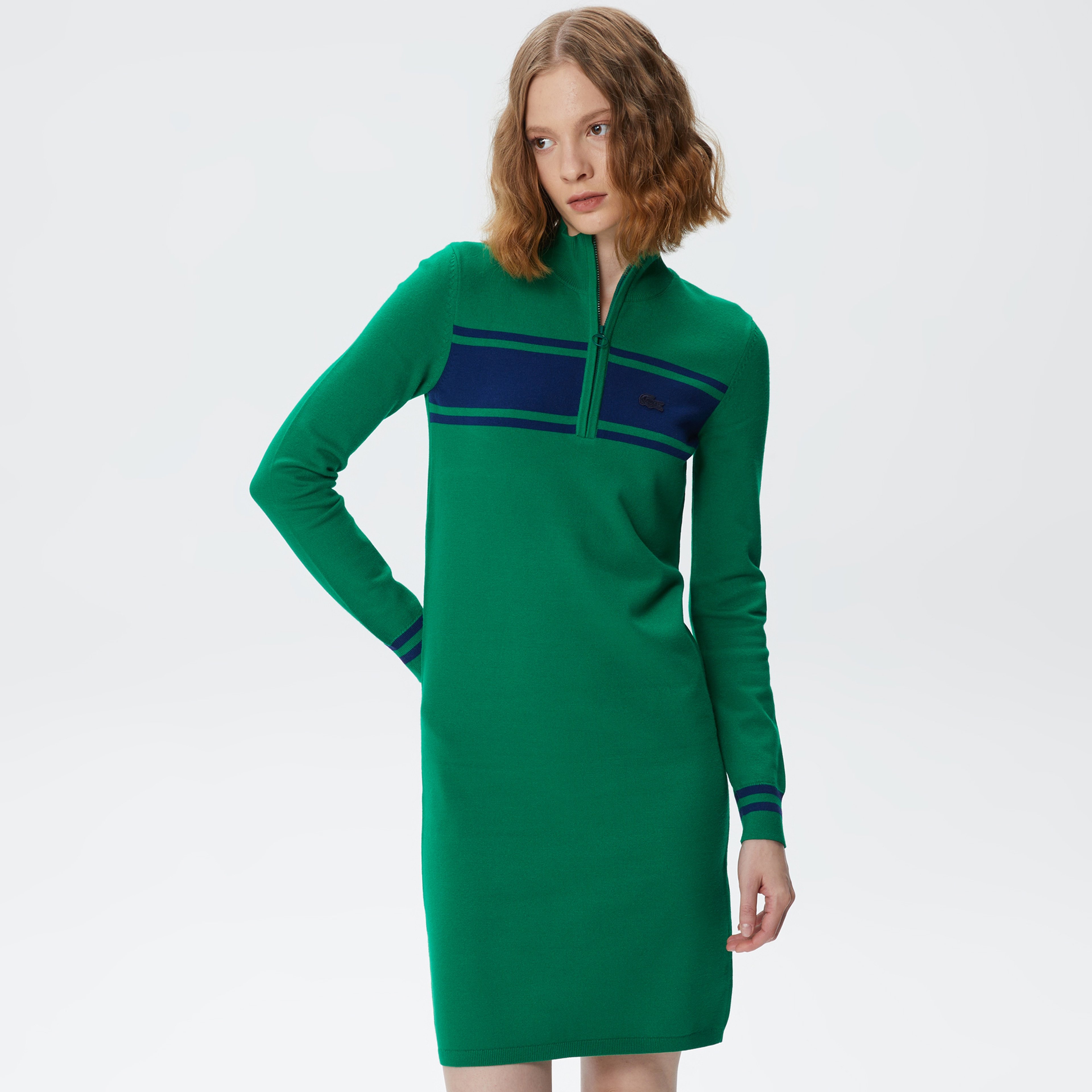 Lacoste Kadın Yeşil Elbise