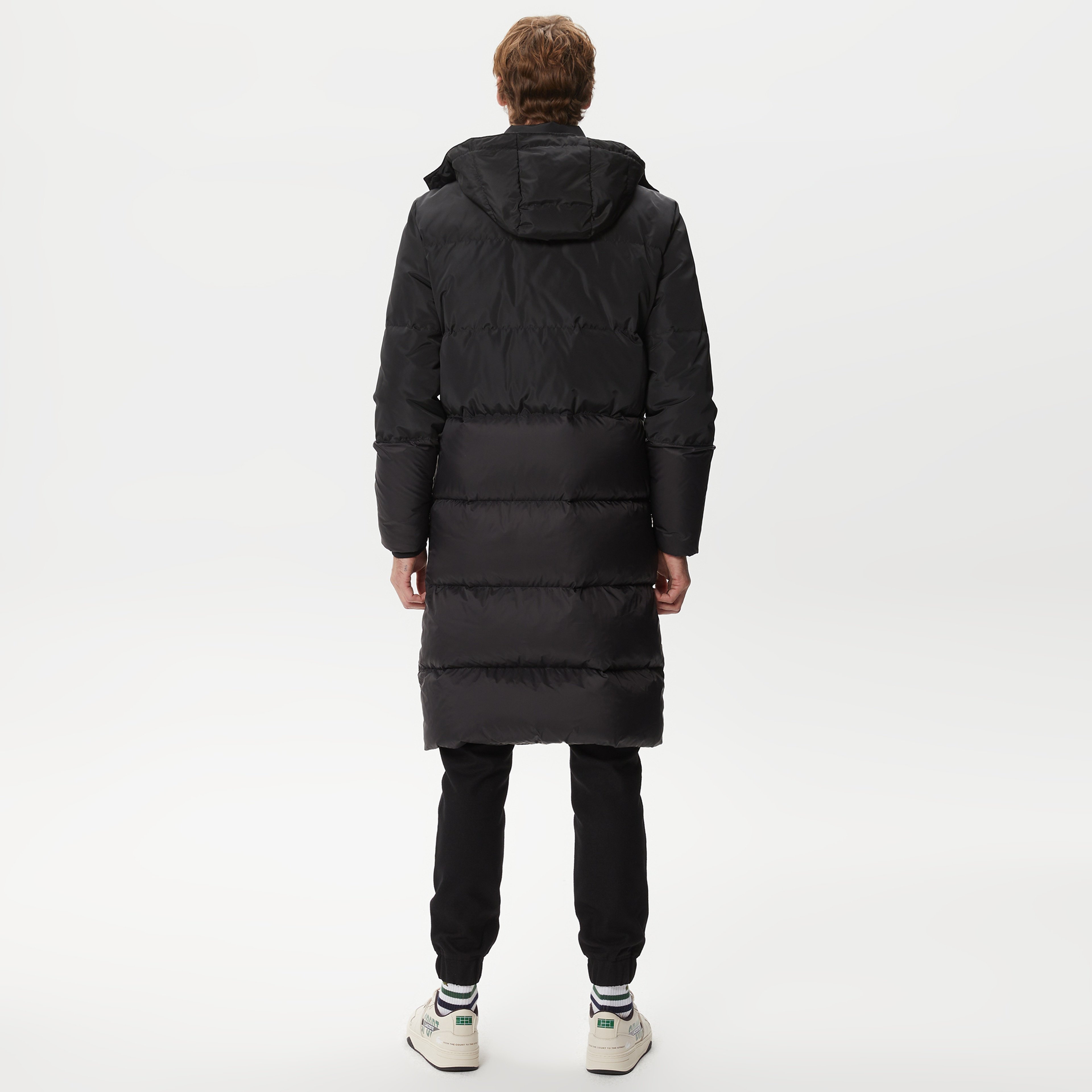 Lacoste Erkek Siyah Mont