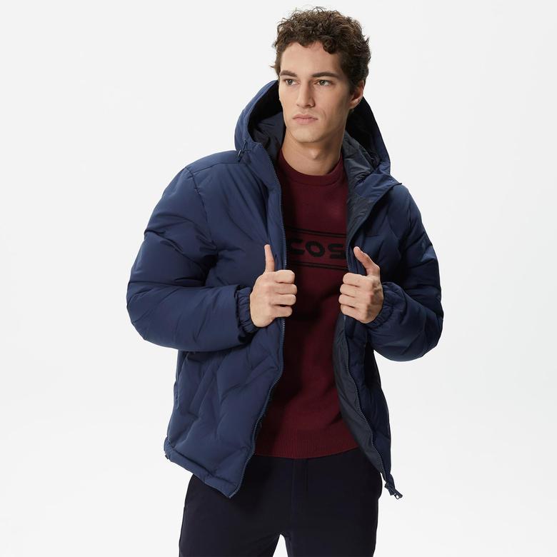 Lacoste Erkek Lacivert Mont