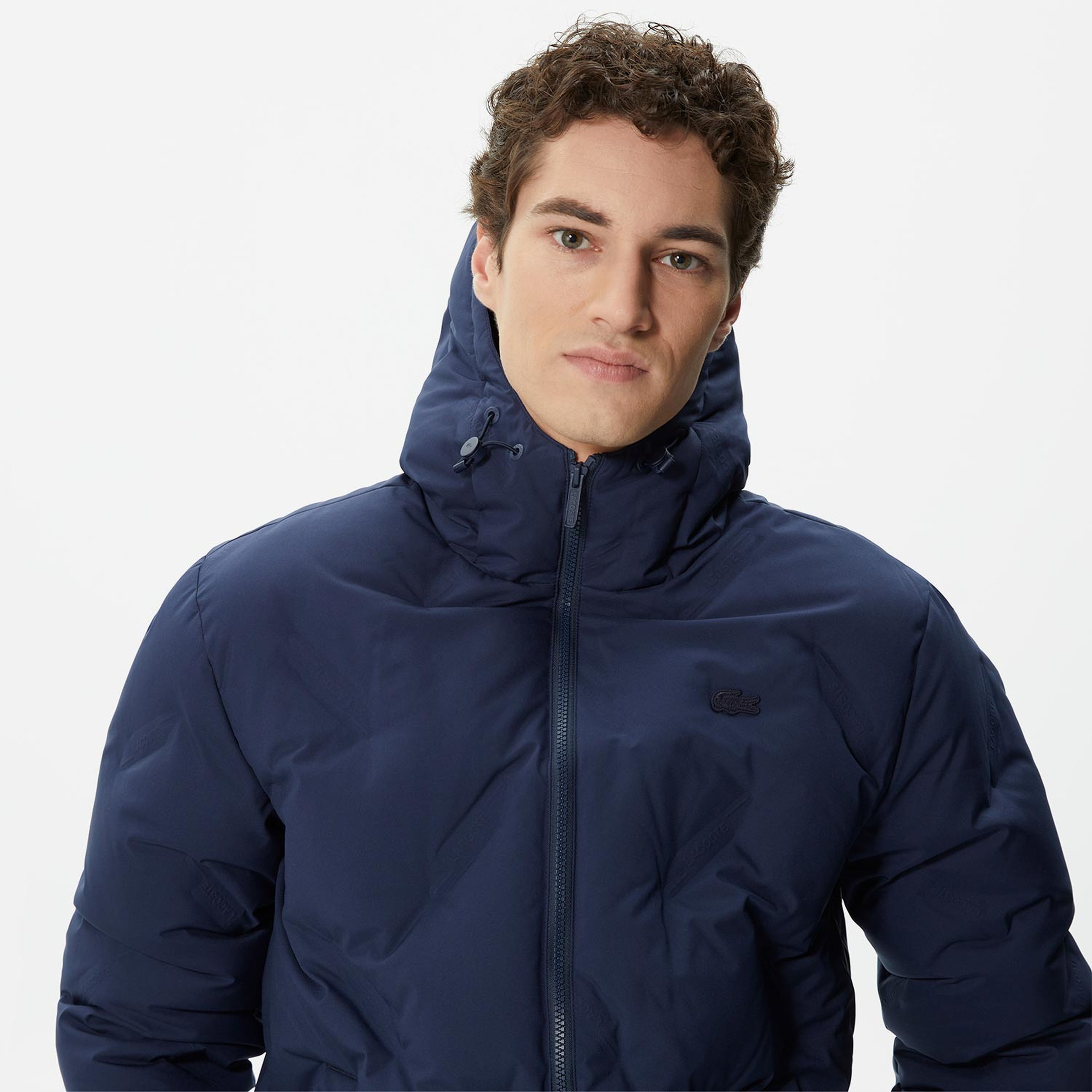 Lacoste Erkek Lacivert Mont