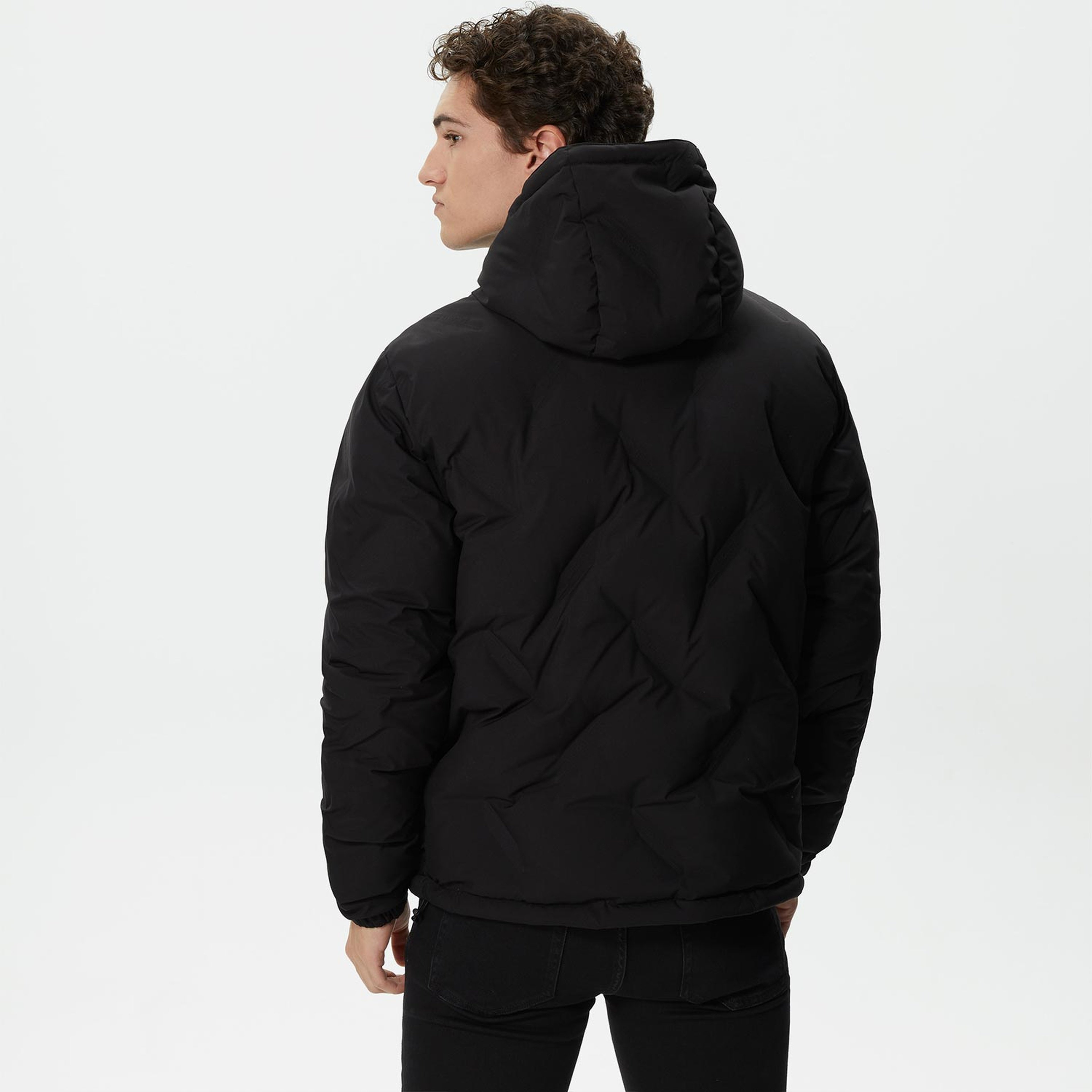 Lacoste Erkek Siyah Mont