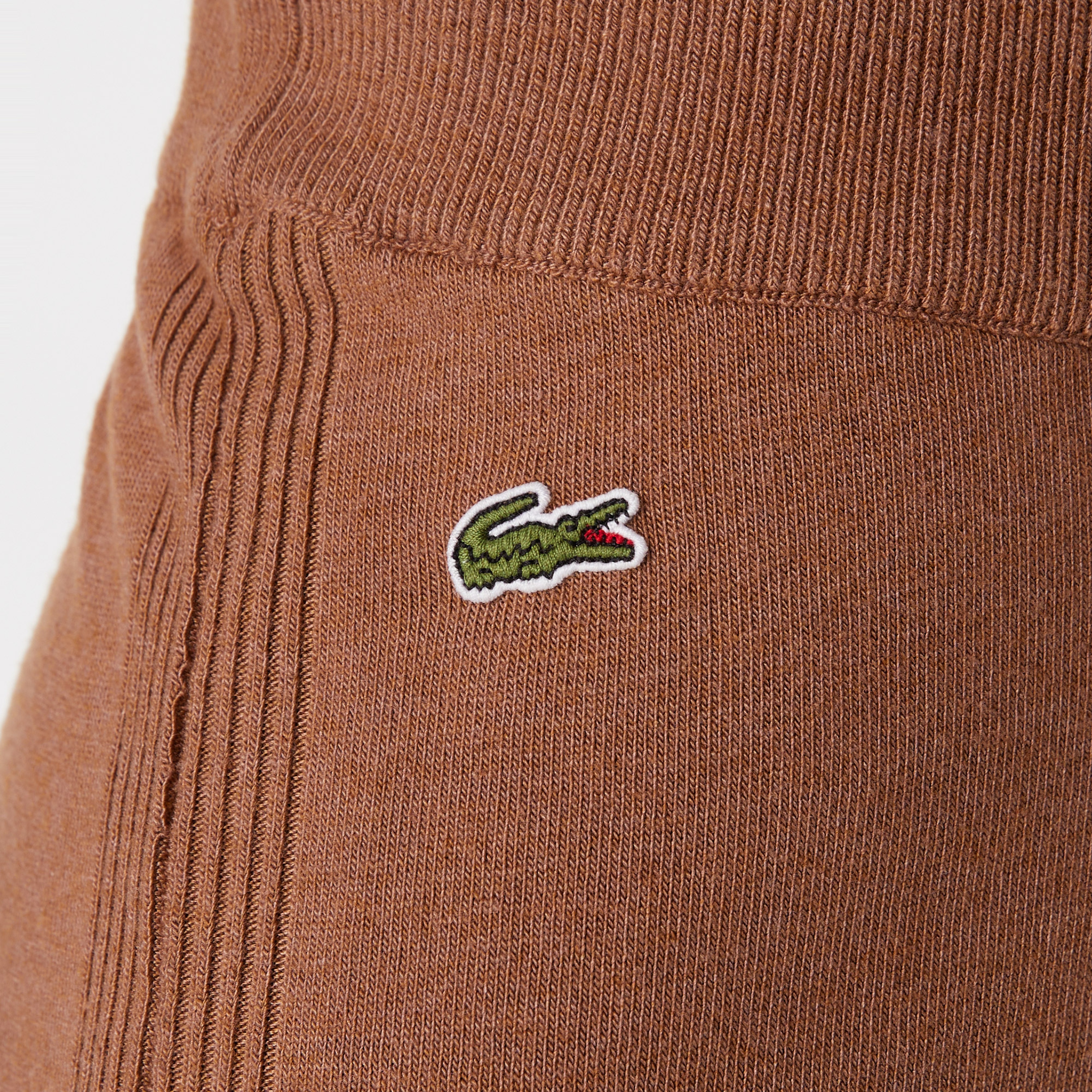 Lacoste Kadın Straight Fit Kahverengi Pantolon