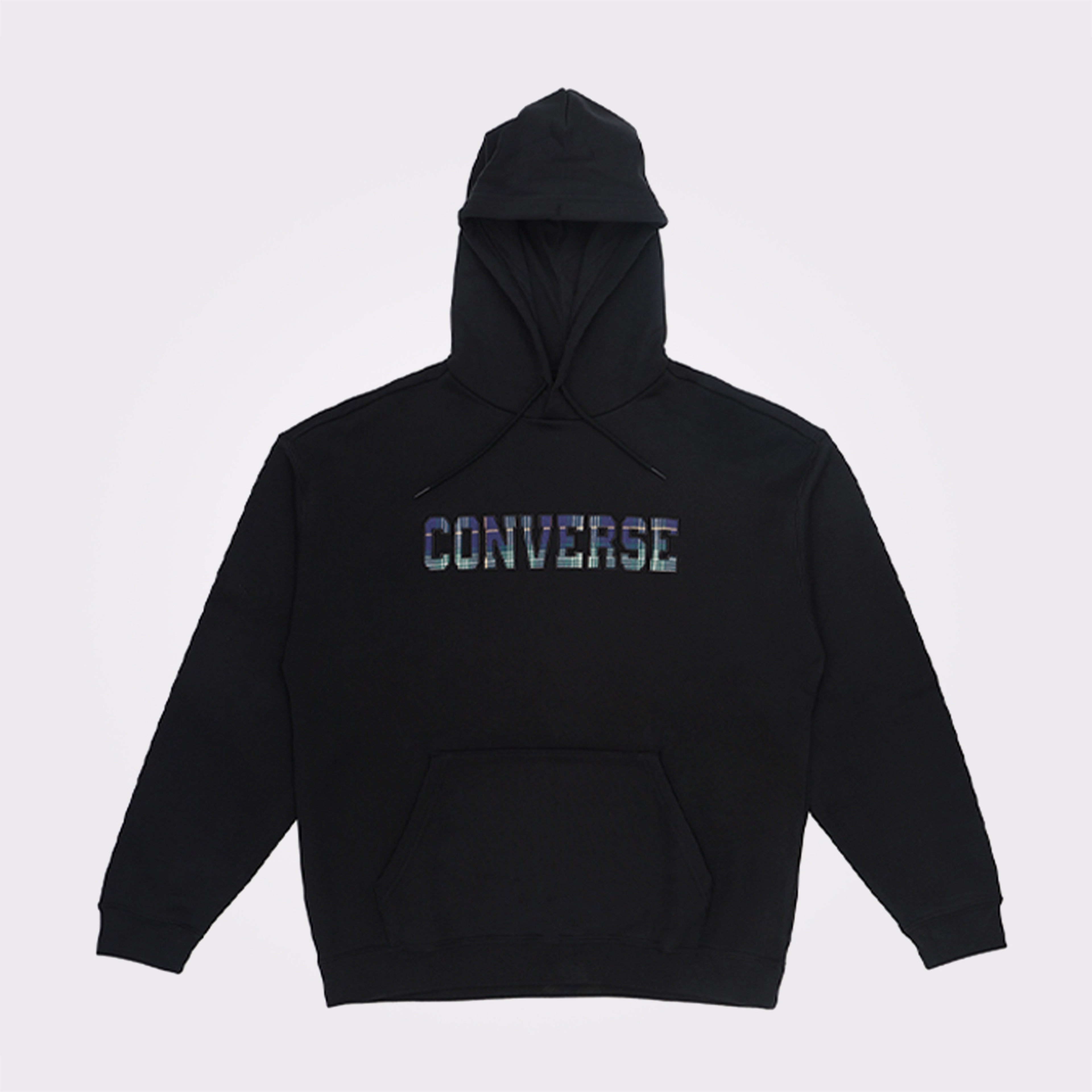 Converse Ssnl Elevated Logo Graphic Erkek Siyah Hoodie