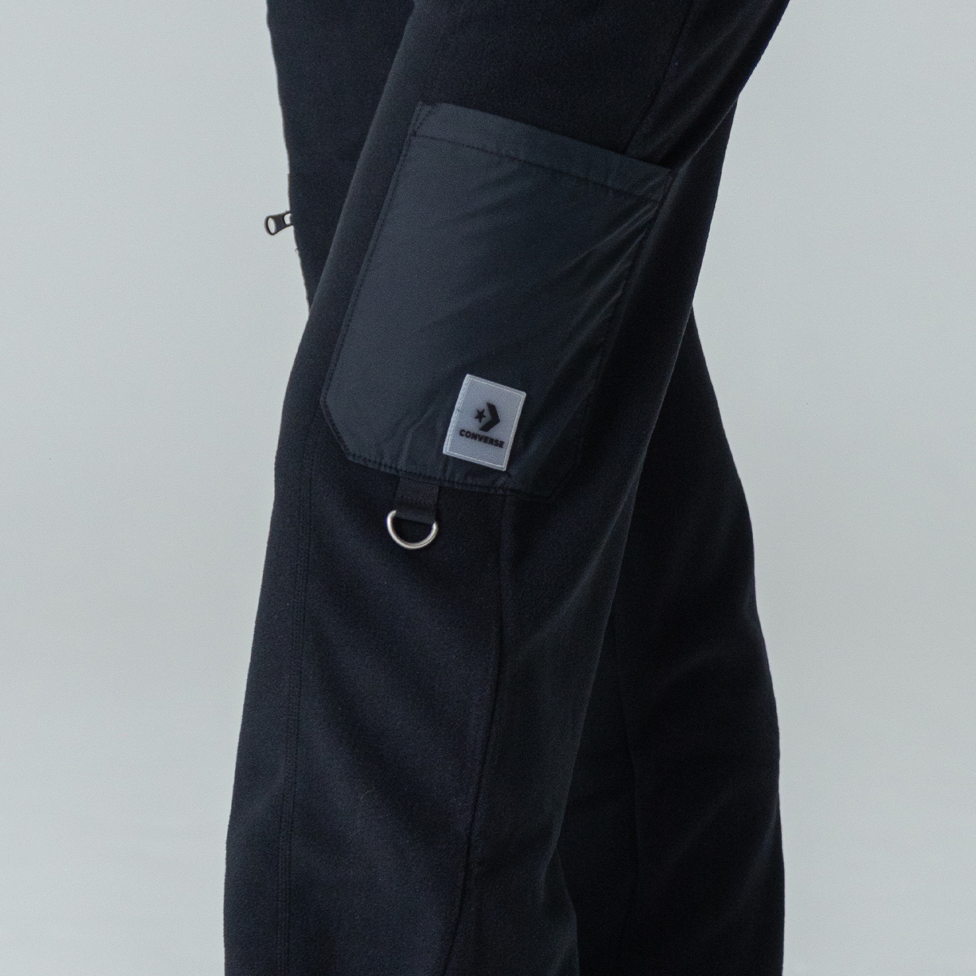 Converse Polar Fleece  Kadın Siyah Pantolon