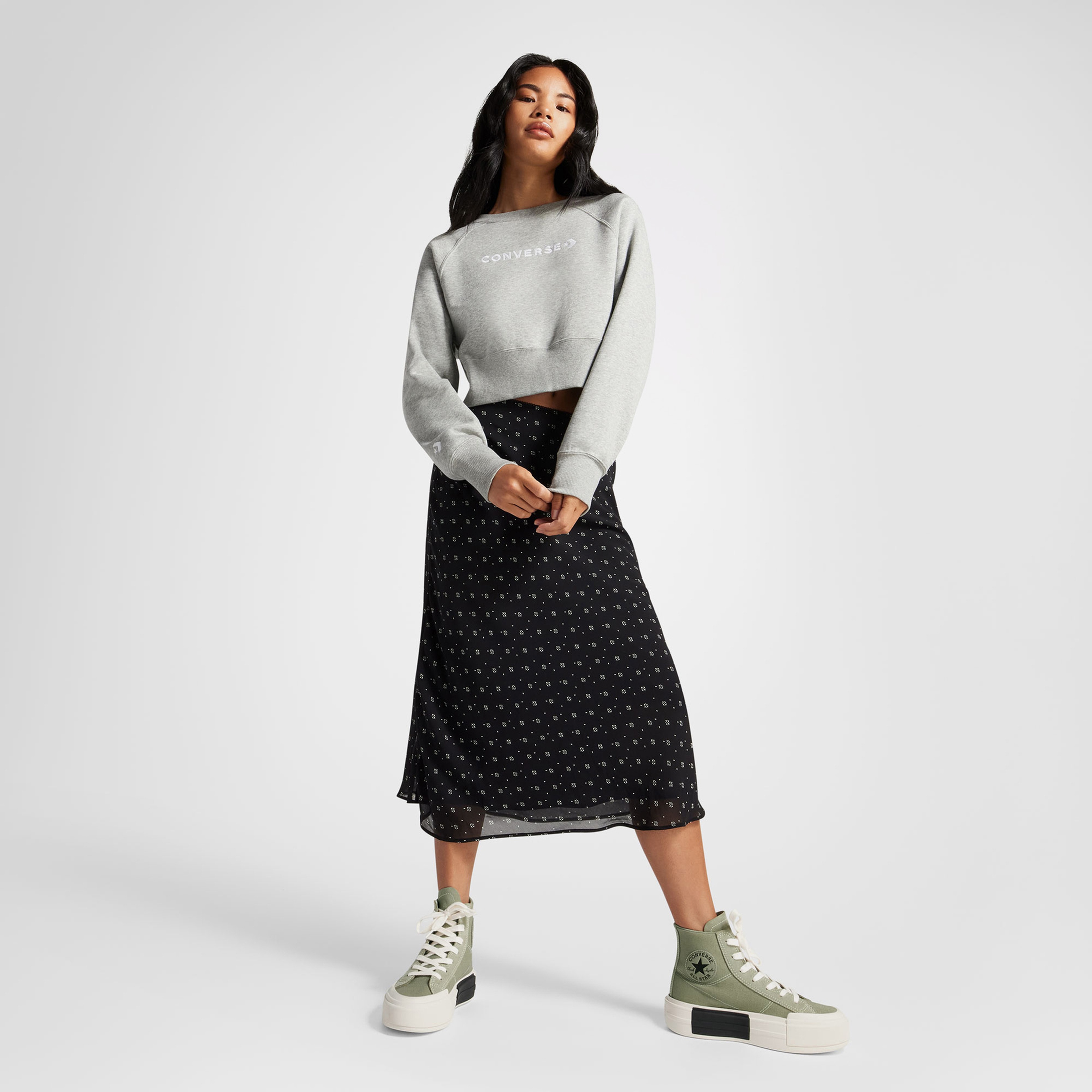 Converse Chuck Taylor All Star Cruise Future Utility Kadın Yeşil Sneaker