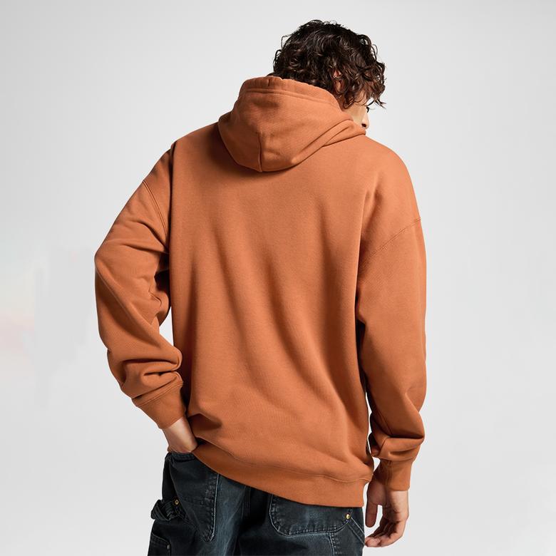 Converse Ssnl Elevated Logo Graphic Erkek Turuncu Hoodie