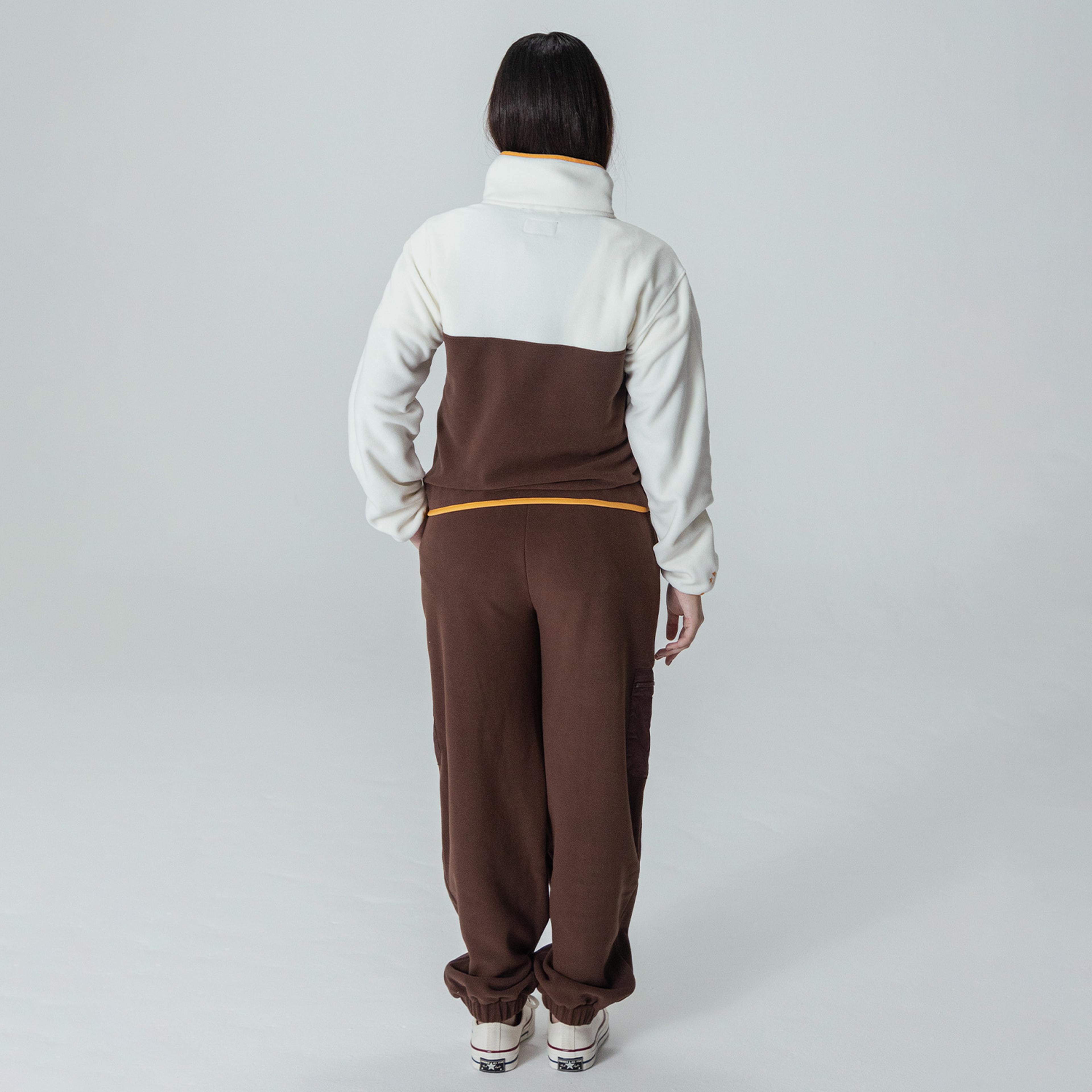 Converse Counter Polar Kadın Beyaz Sweatshirt