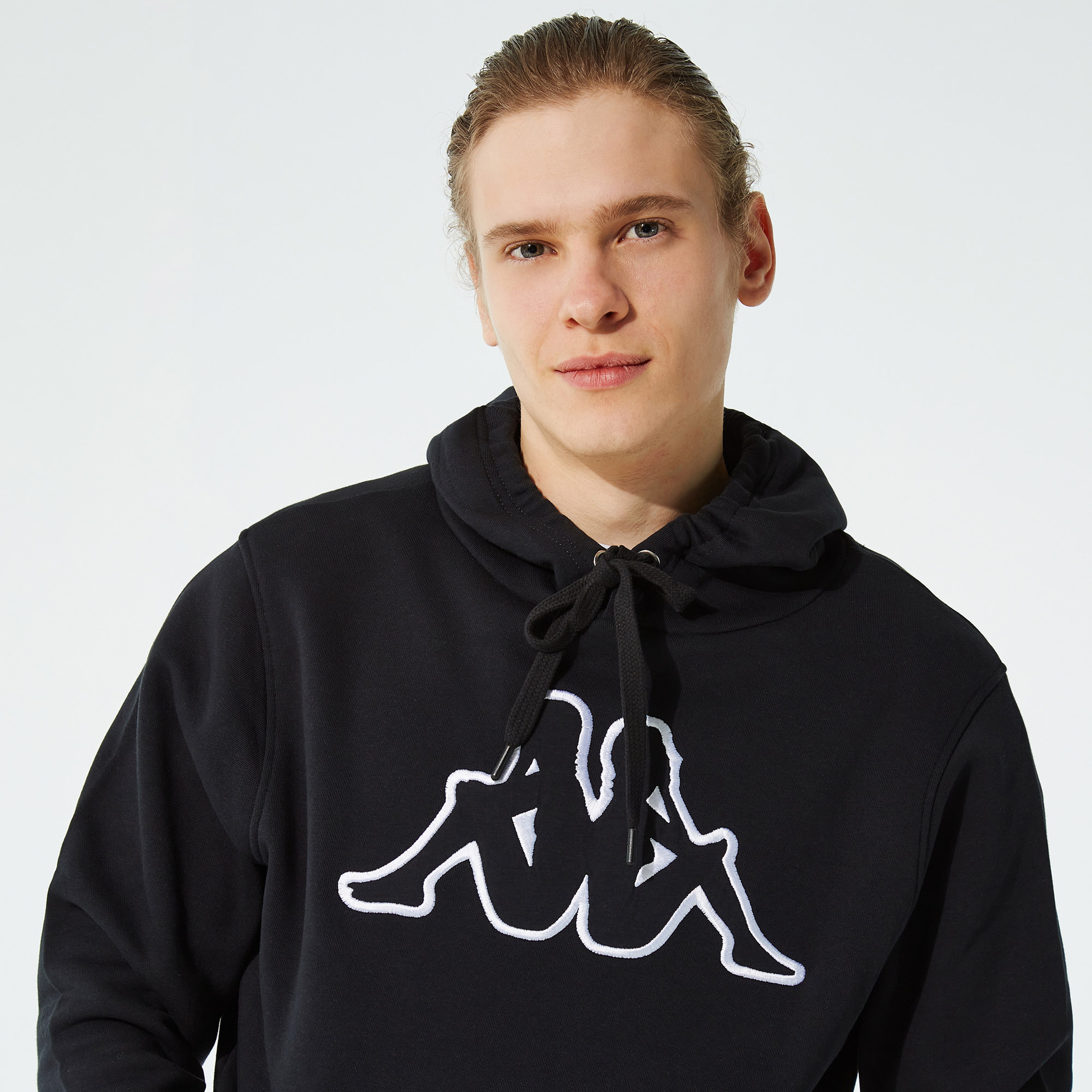 Kappa Erkek Siyah Sweatshirt