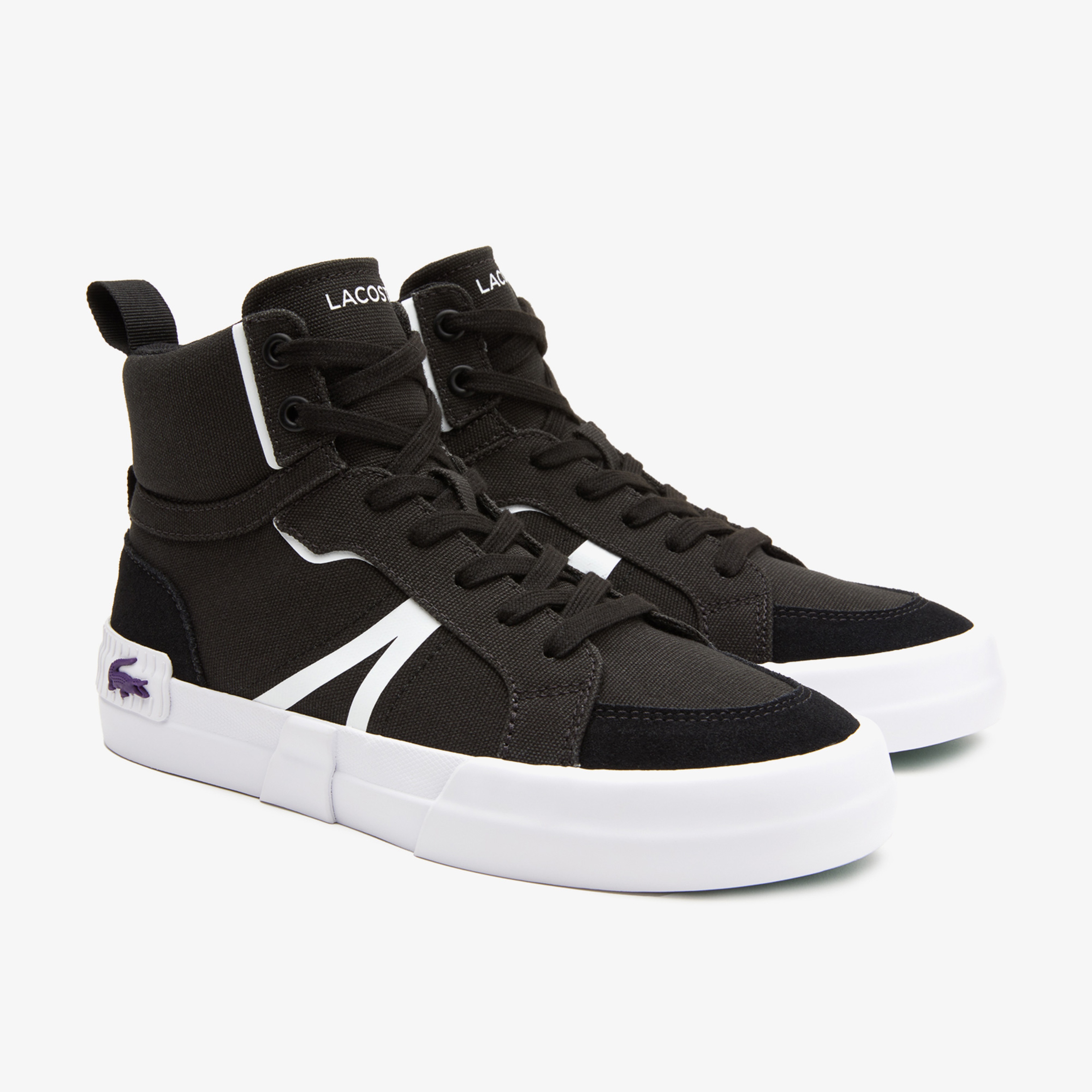 Lacoste L004 Mid Kadın Siyah Sneaker