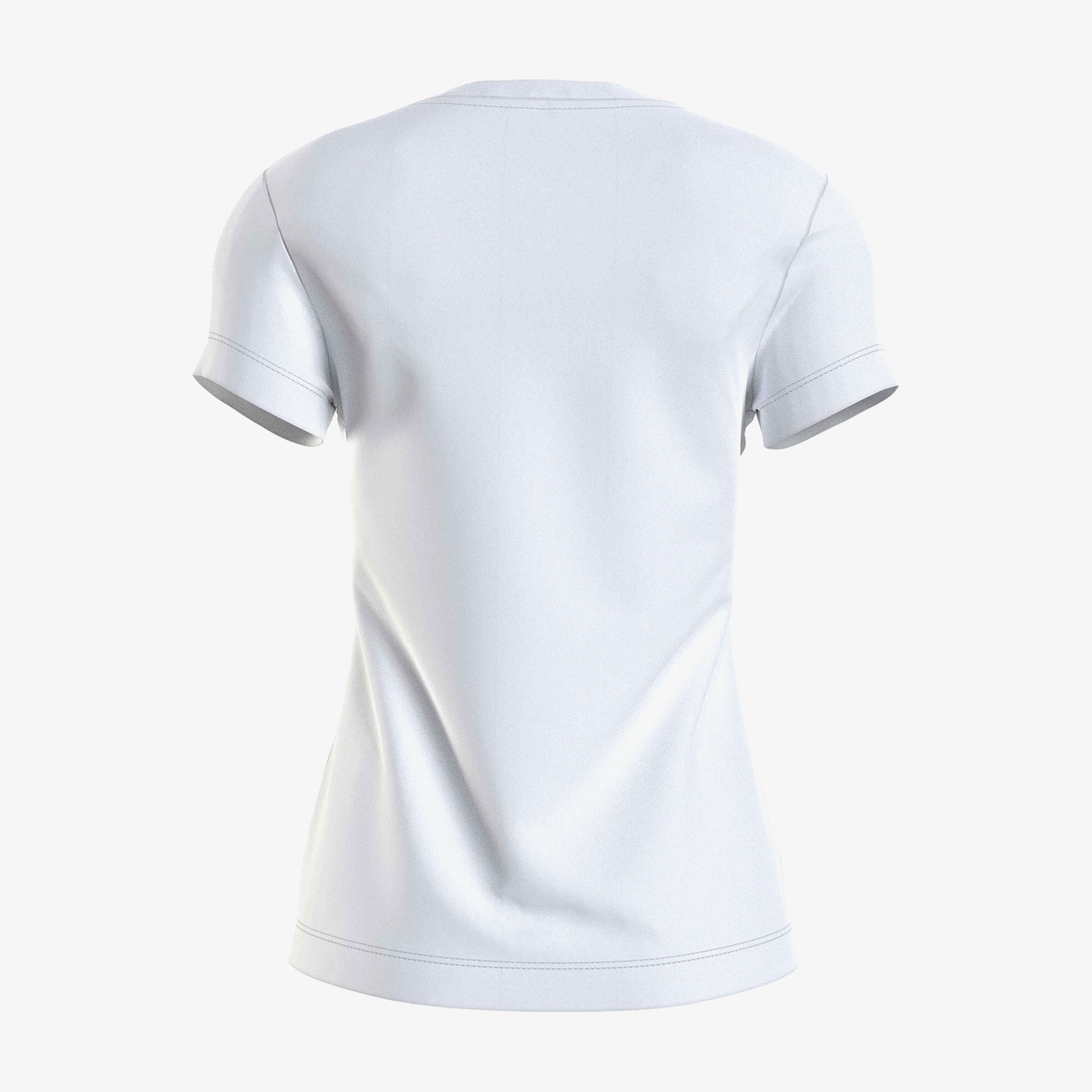 Calvin Klein Kadın Beyaz Tshirt
