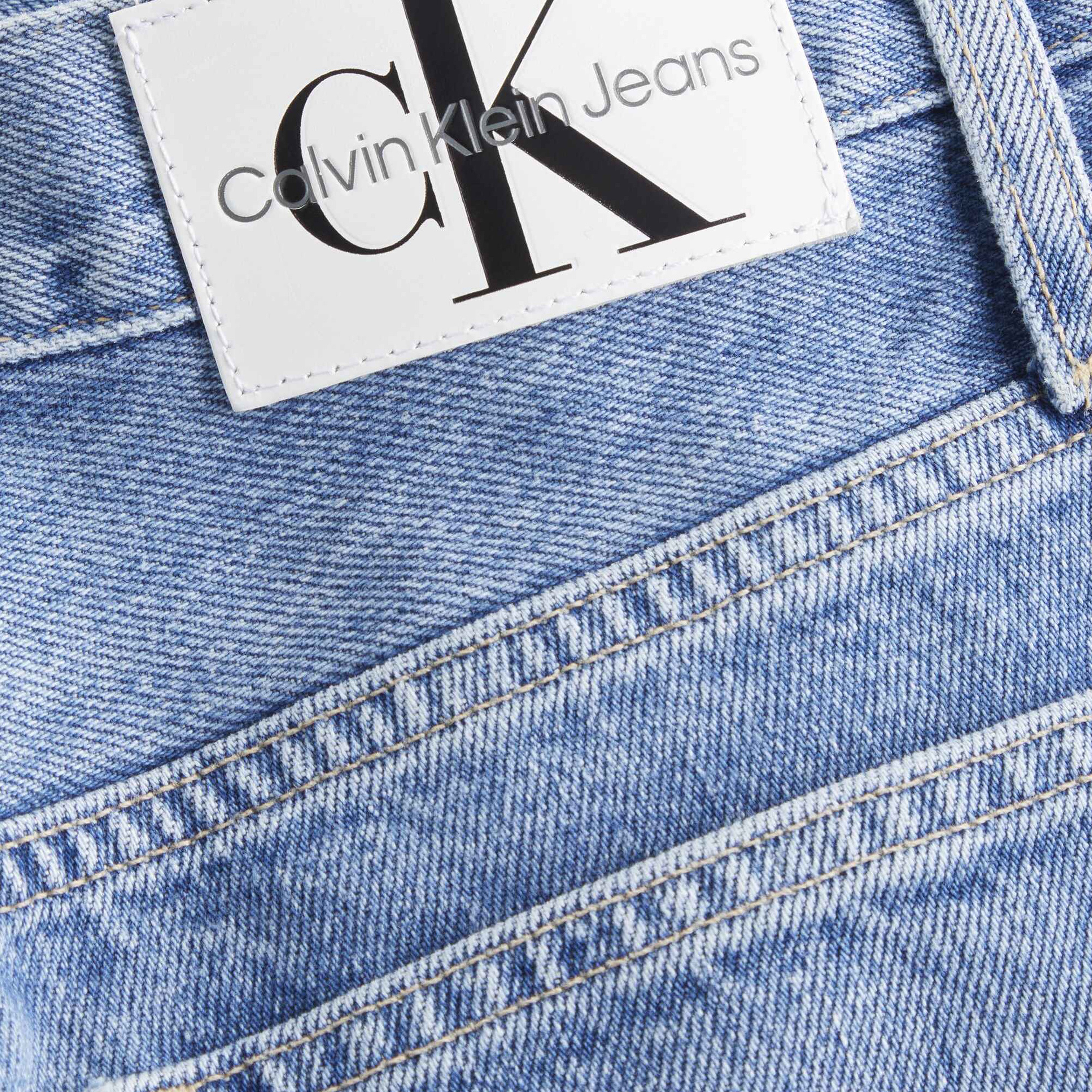 Calvin Klein Kadın Mavi Pantolon