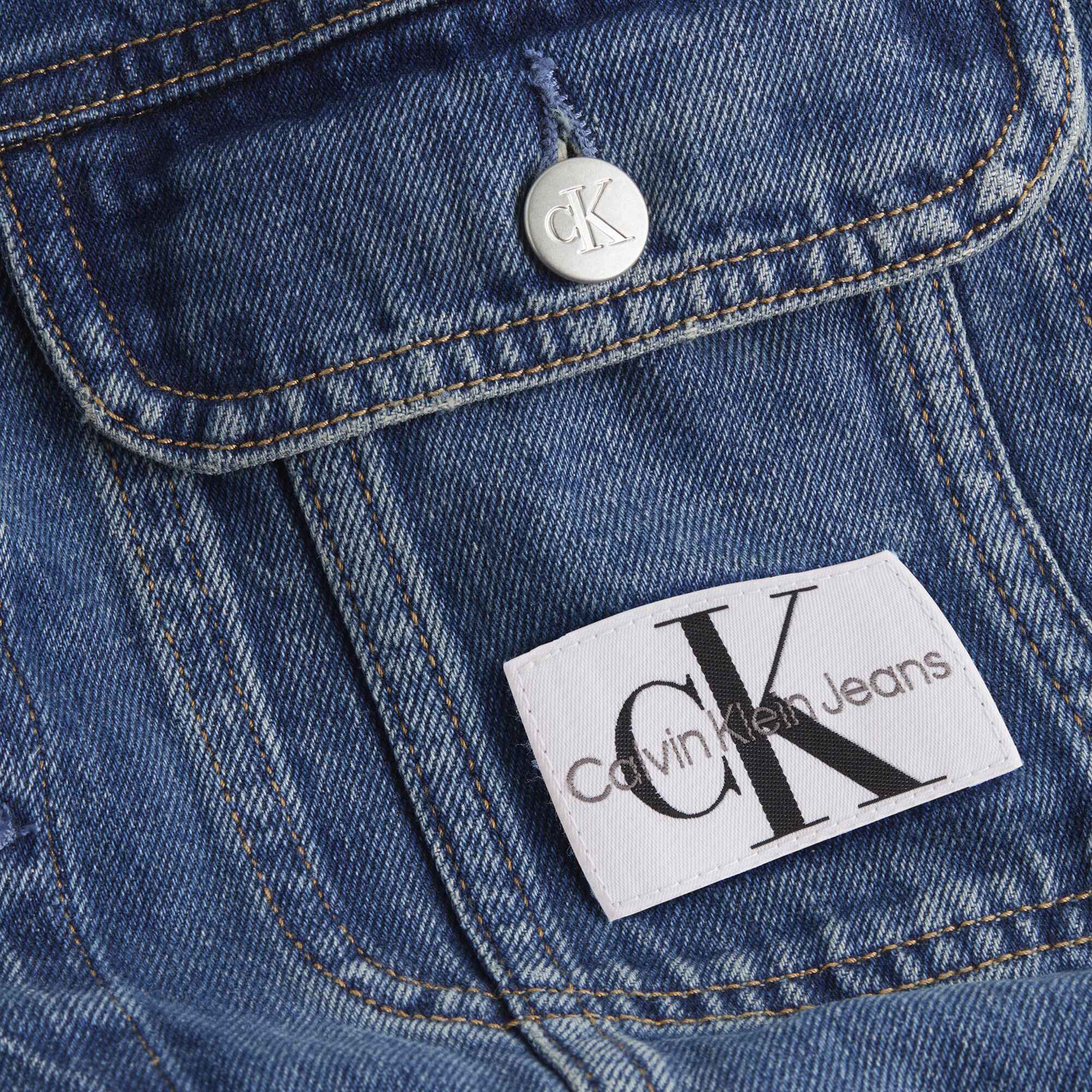 Calvin Klein Erkek Mavi Ceket