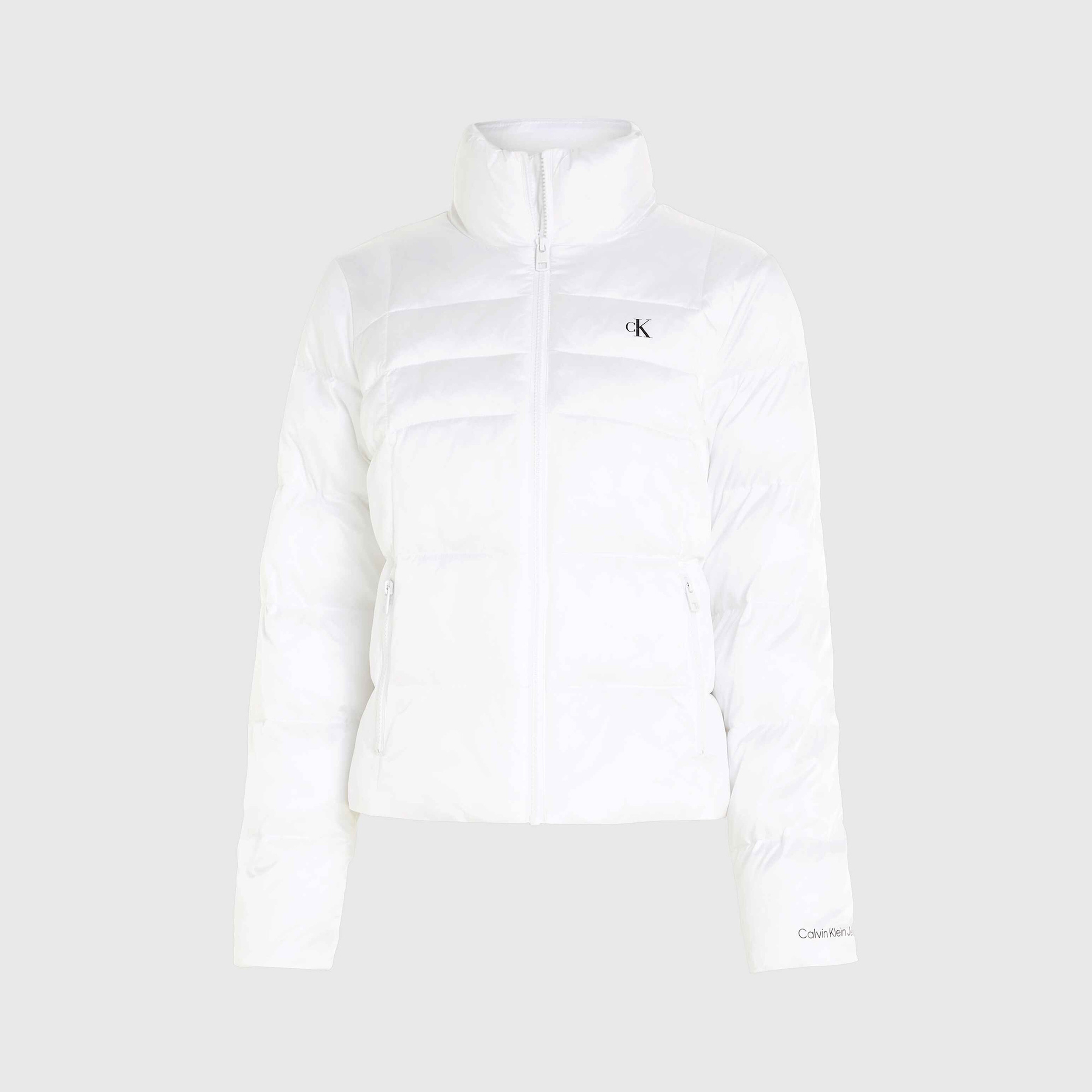 Calvin Klein Kadın Beyaz Mont