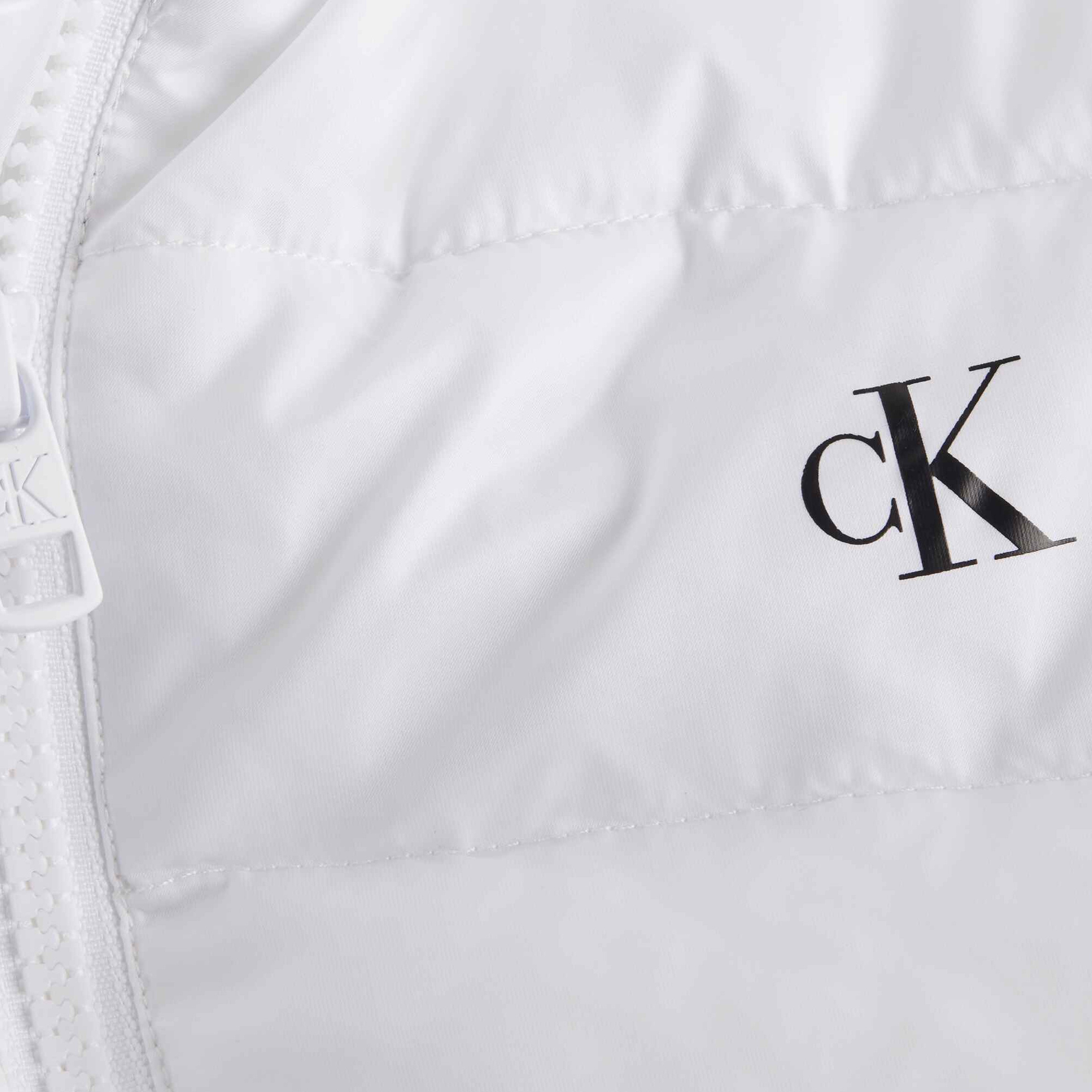Calvin Klein Kadın Beyaz Mont