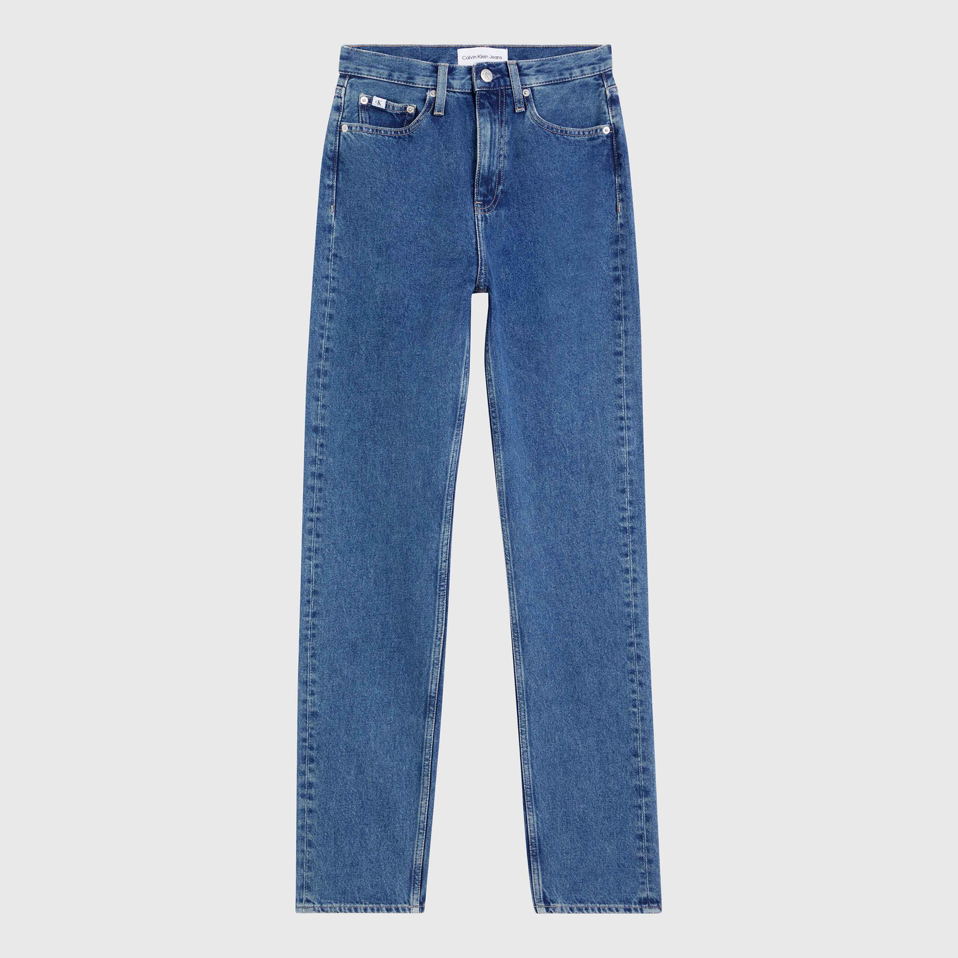 Calvin Klein Kadın Mavi Pantolon