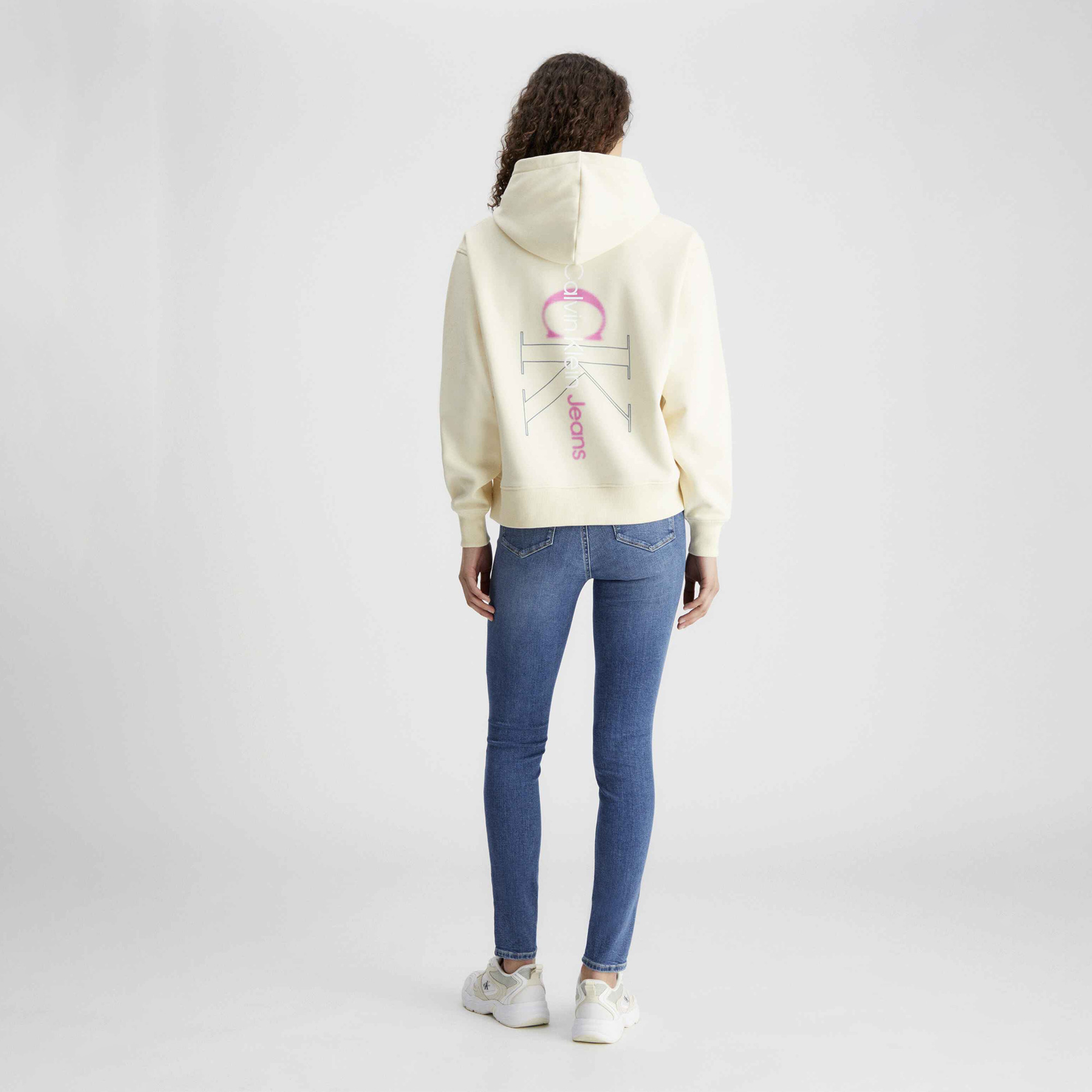 Calvin Klein Kadın Sarı Sweatshirt