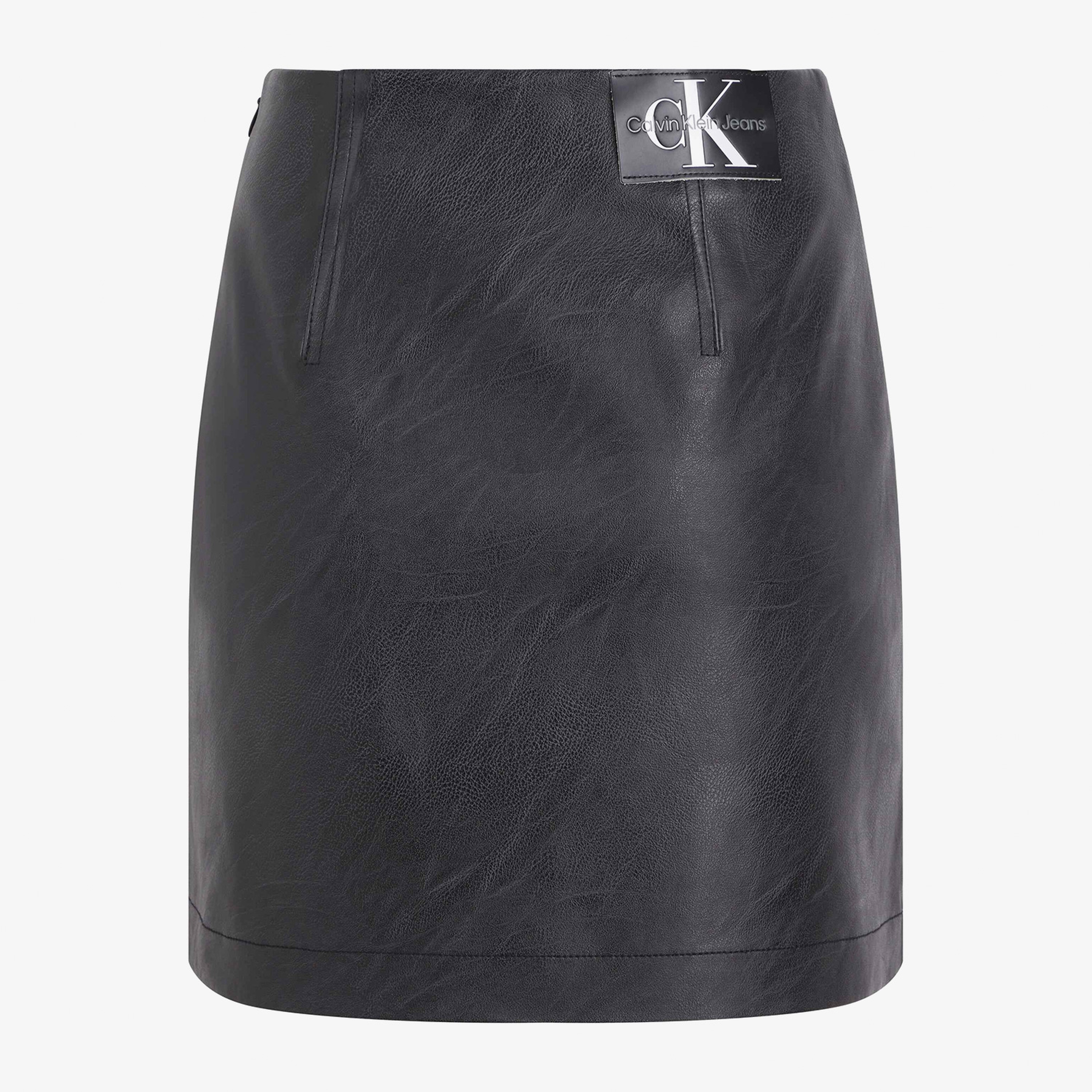 Calvin Klein Kadın Siyah Etek