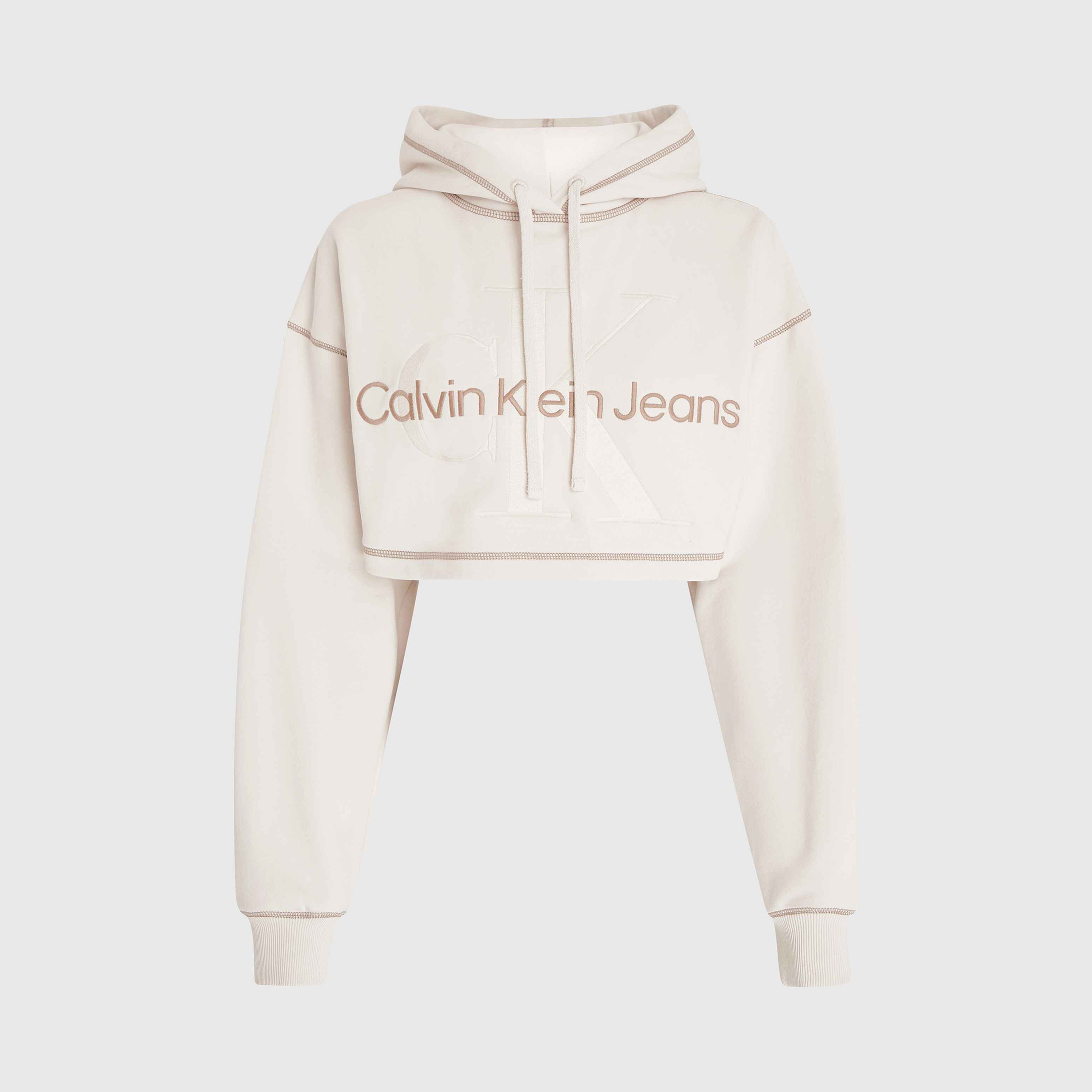 Calvin Klein Kadın Beyaz Sweatshirt