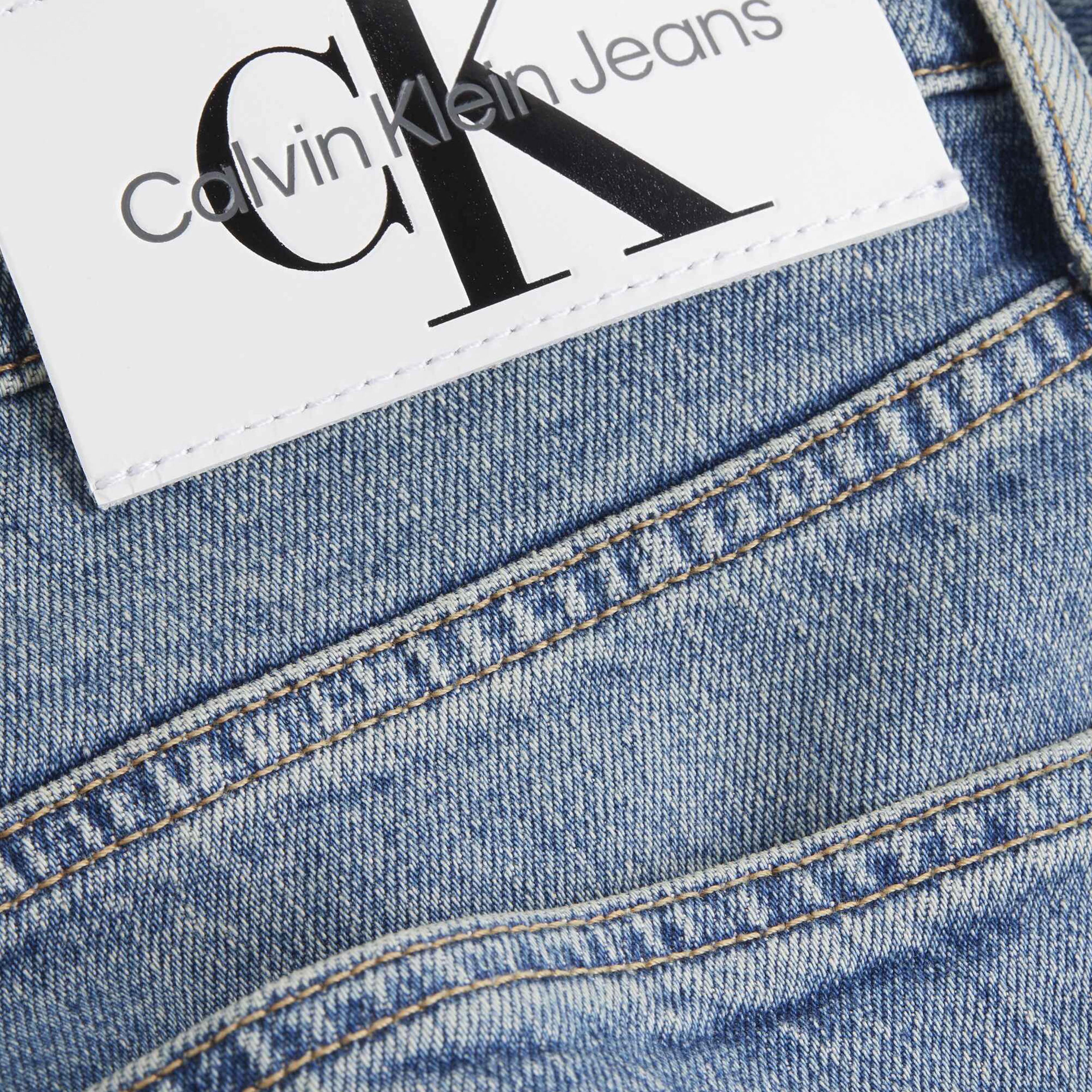 Calvin Klein Erkek Mavi Pantolon