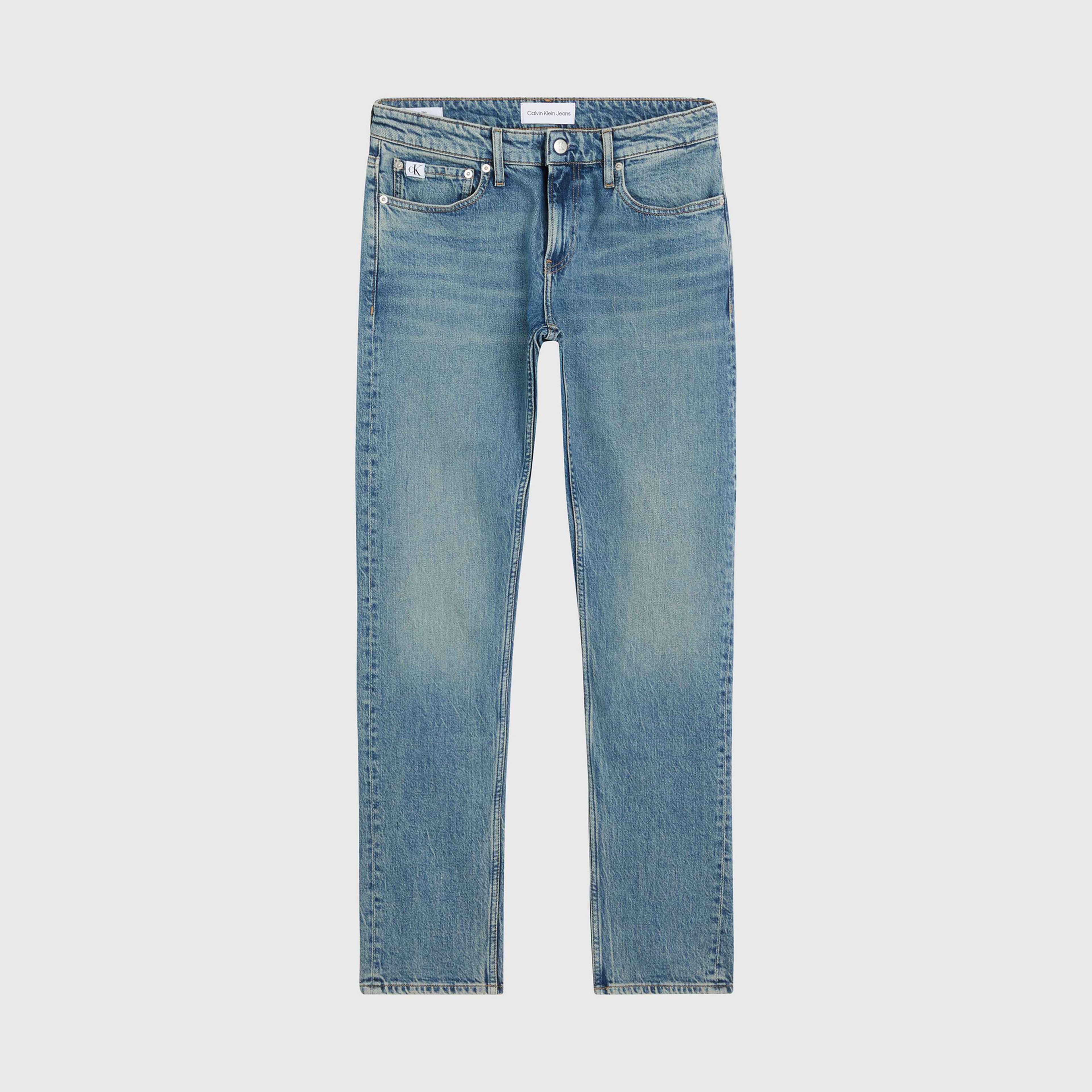 Calvin Klein Erkek Mavi Pantolon