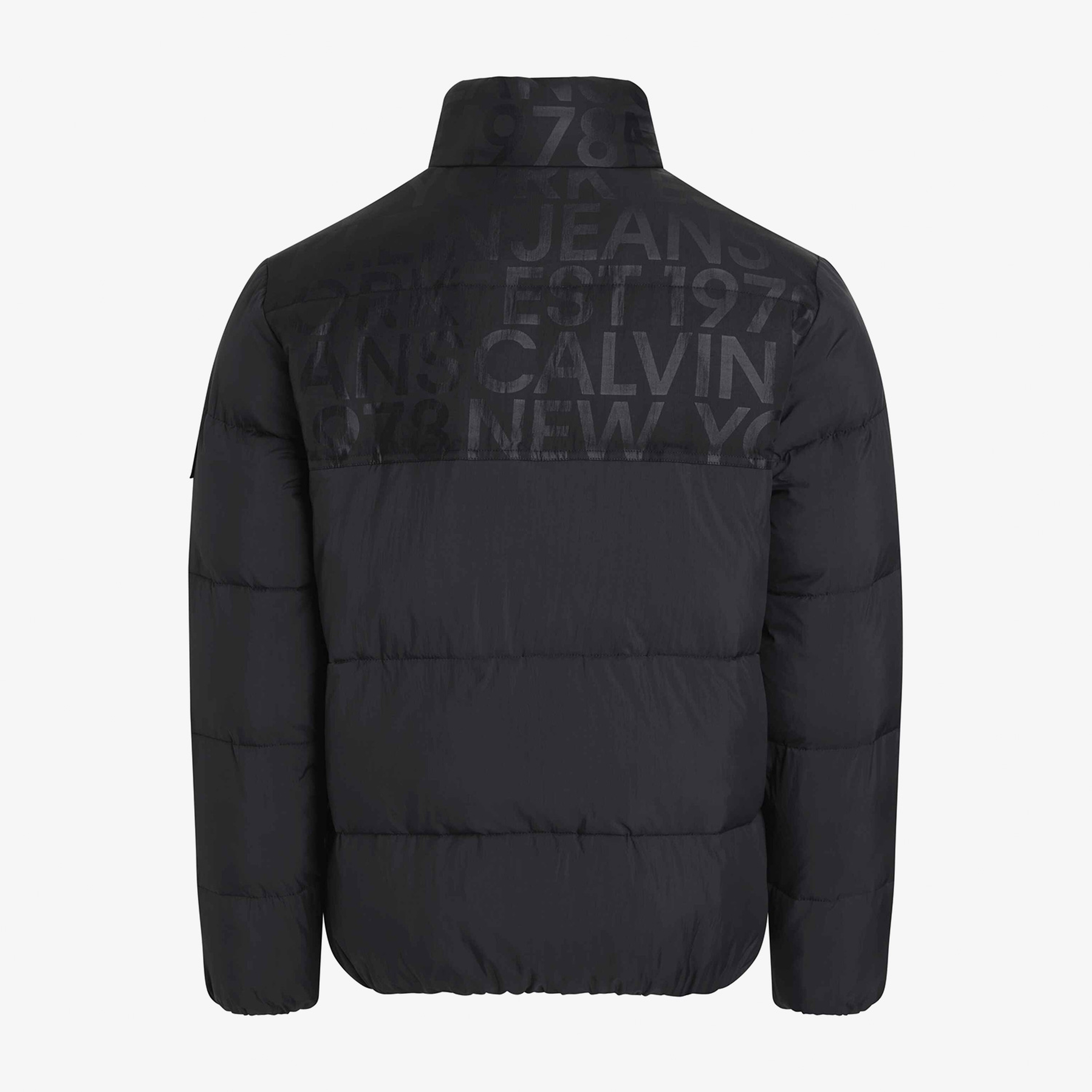 Calvin Klein Erkek Siyah Mont