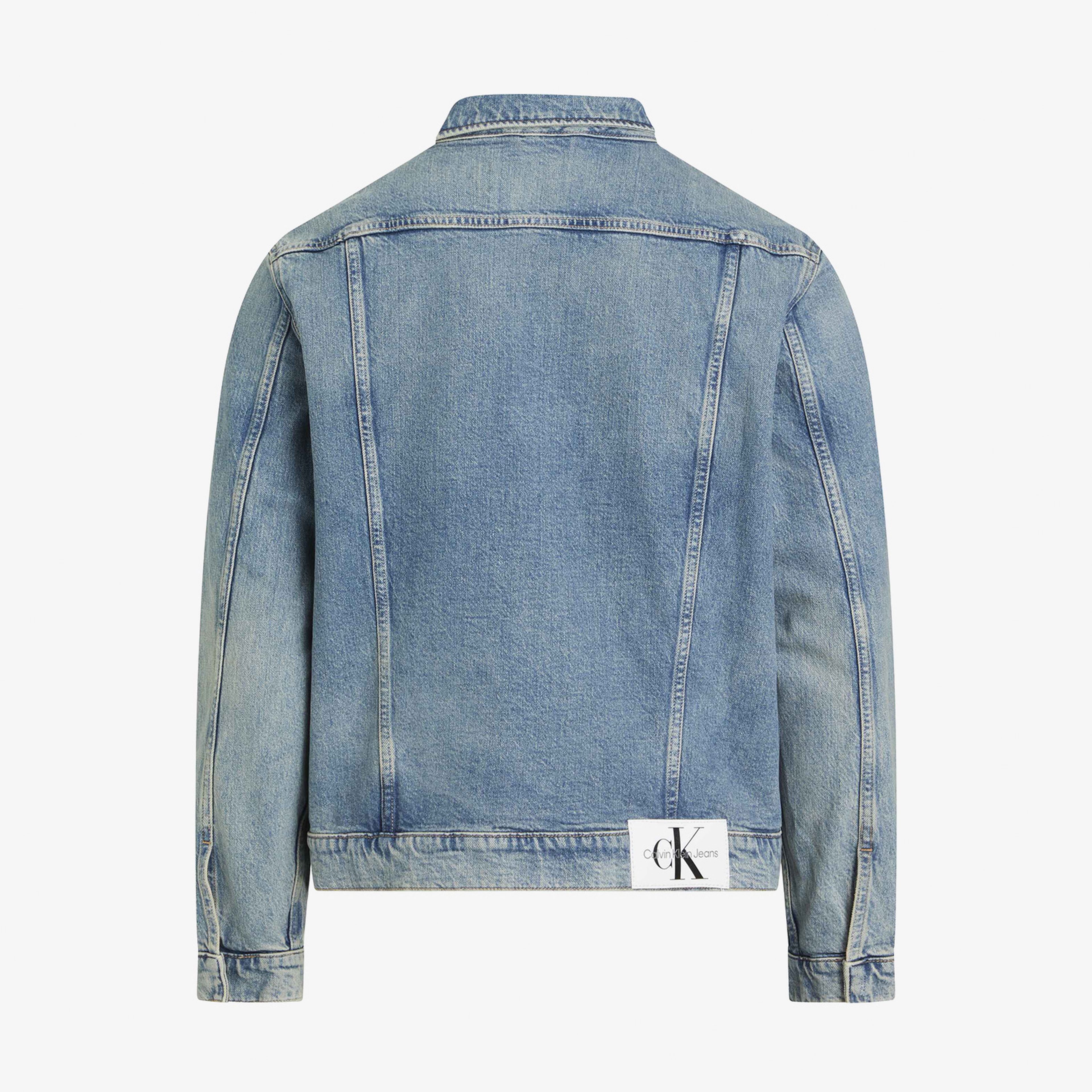 Calvin Klein Erkek Mavi Ceket