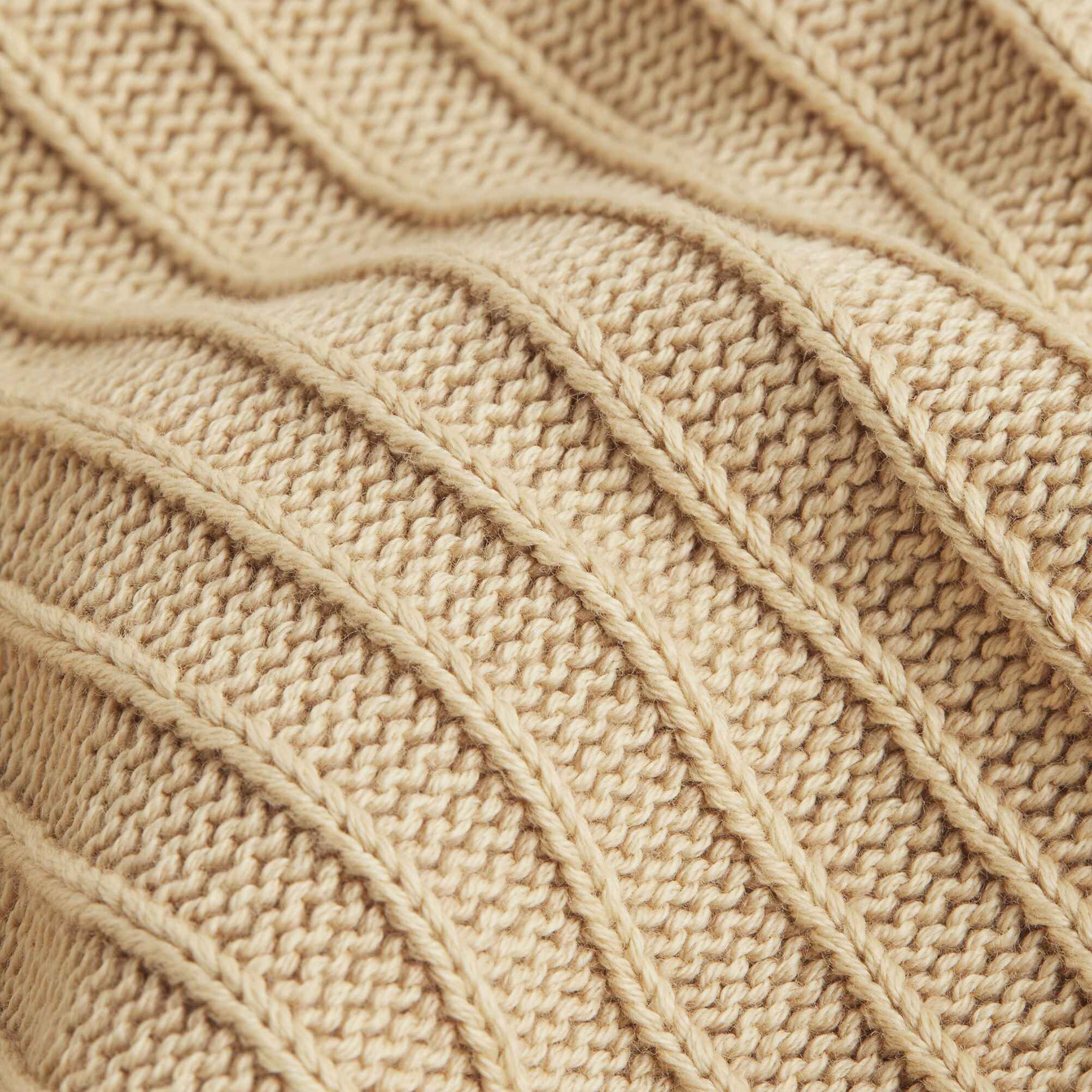 Calvin Klein Kadın Bej Triko