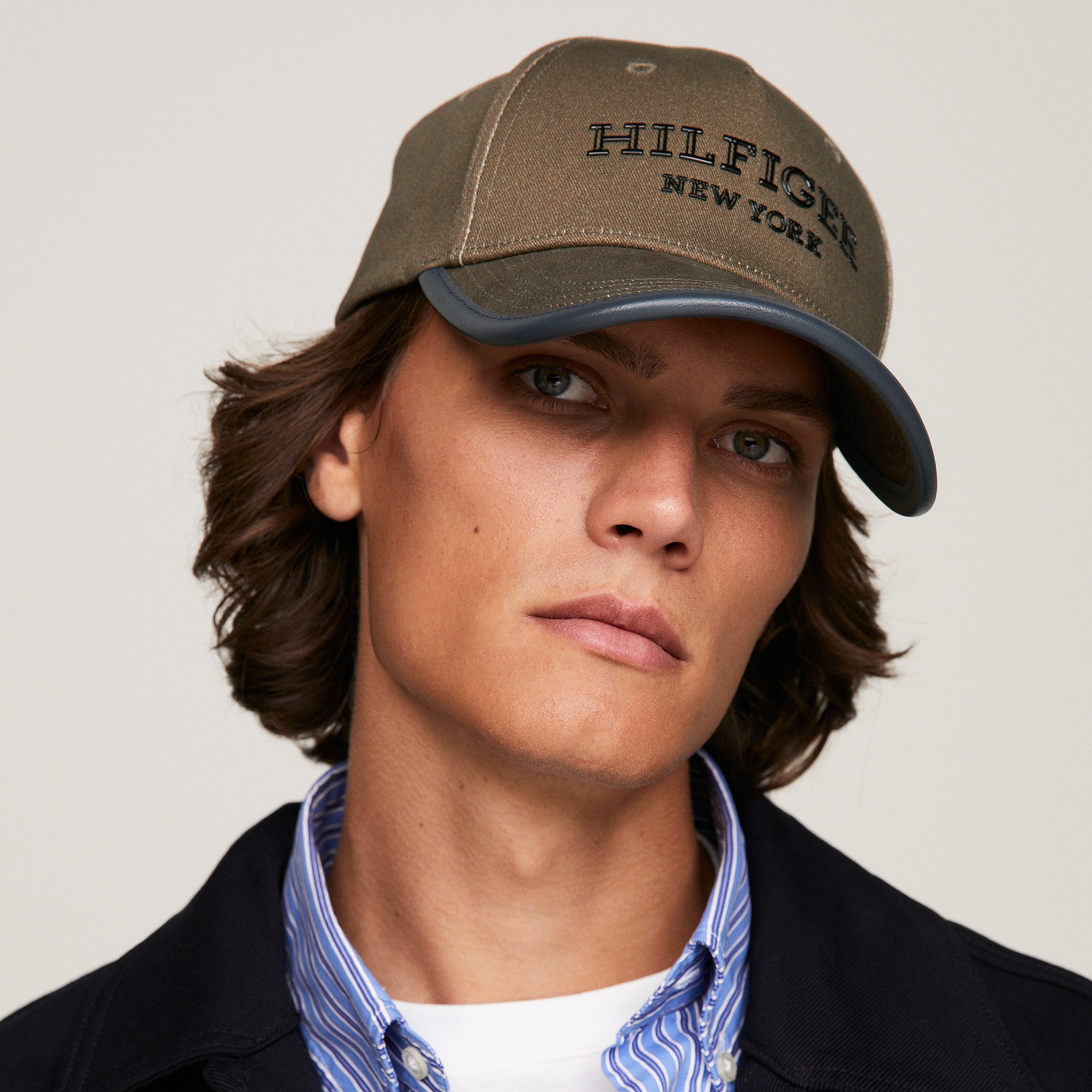 Tommy Hilfiger Erkek Yeşil Şapka