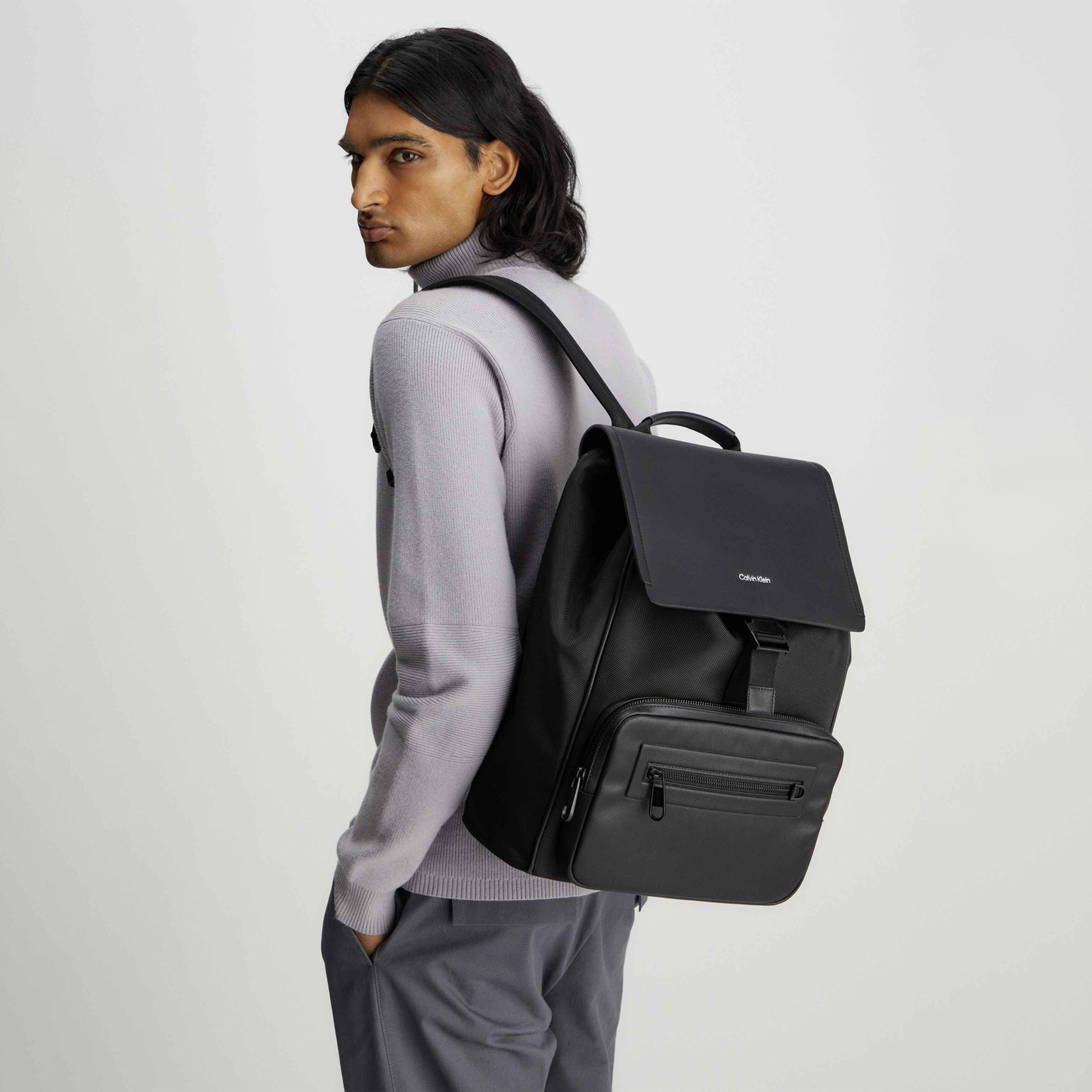 Calvin Klein Erkek Siyah Sırt Çantası